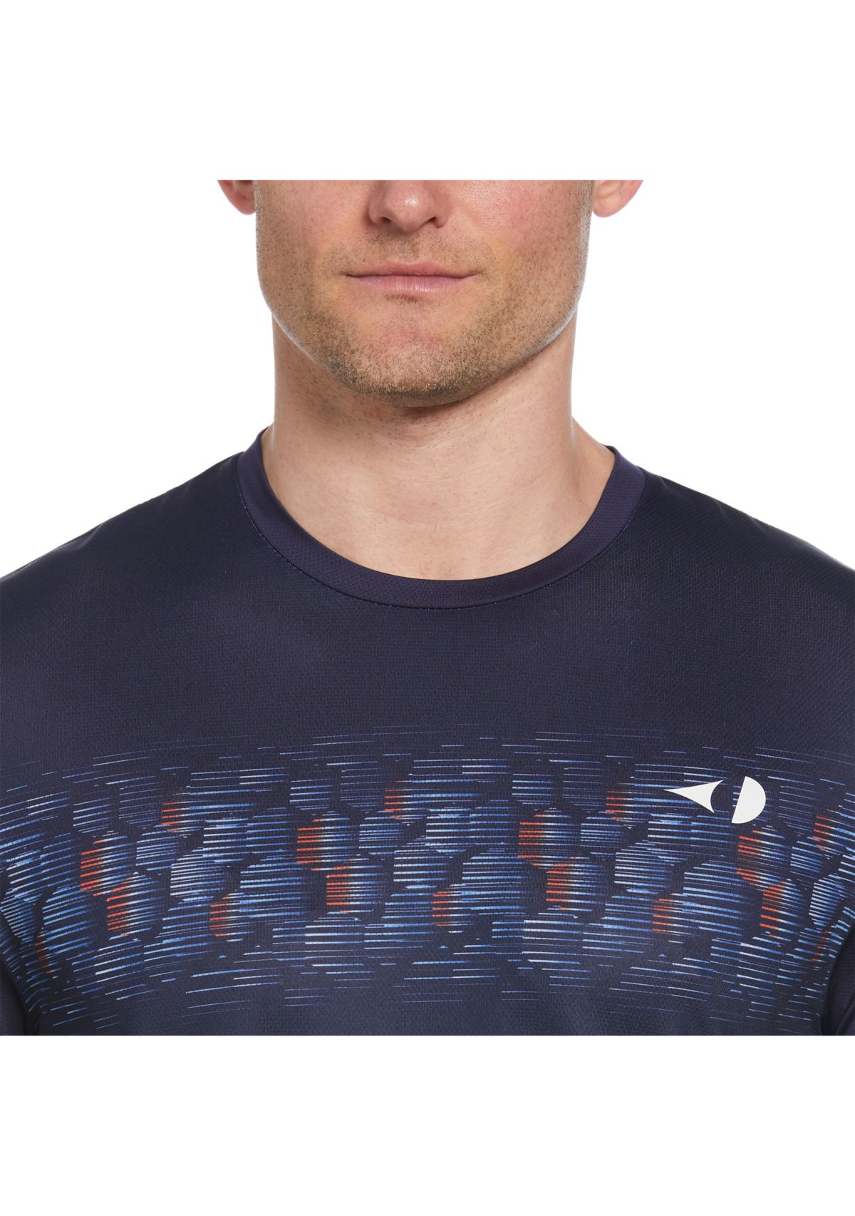 Mens Hexagonal Stripe T-Shirt