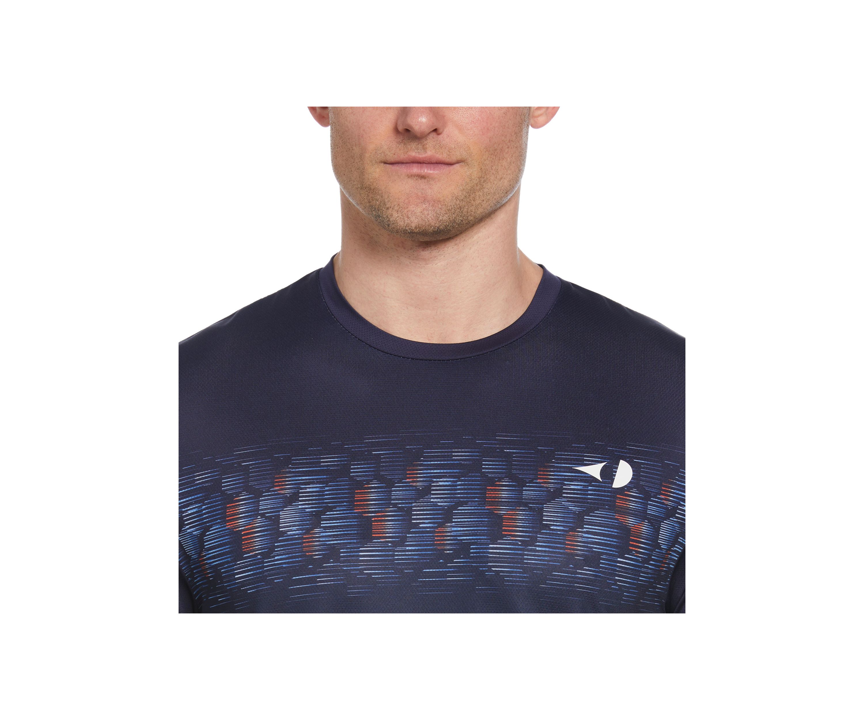 Mens Hexagonal Stripe T-Shirt