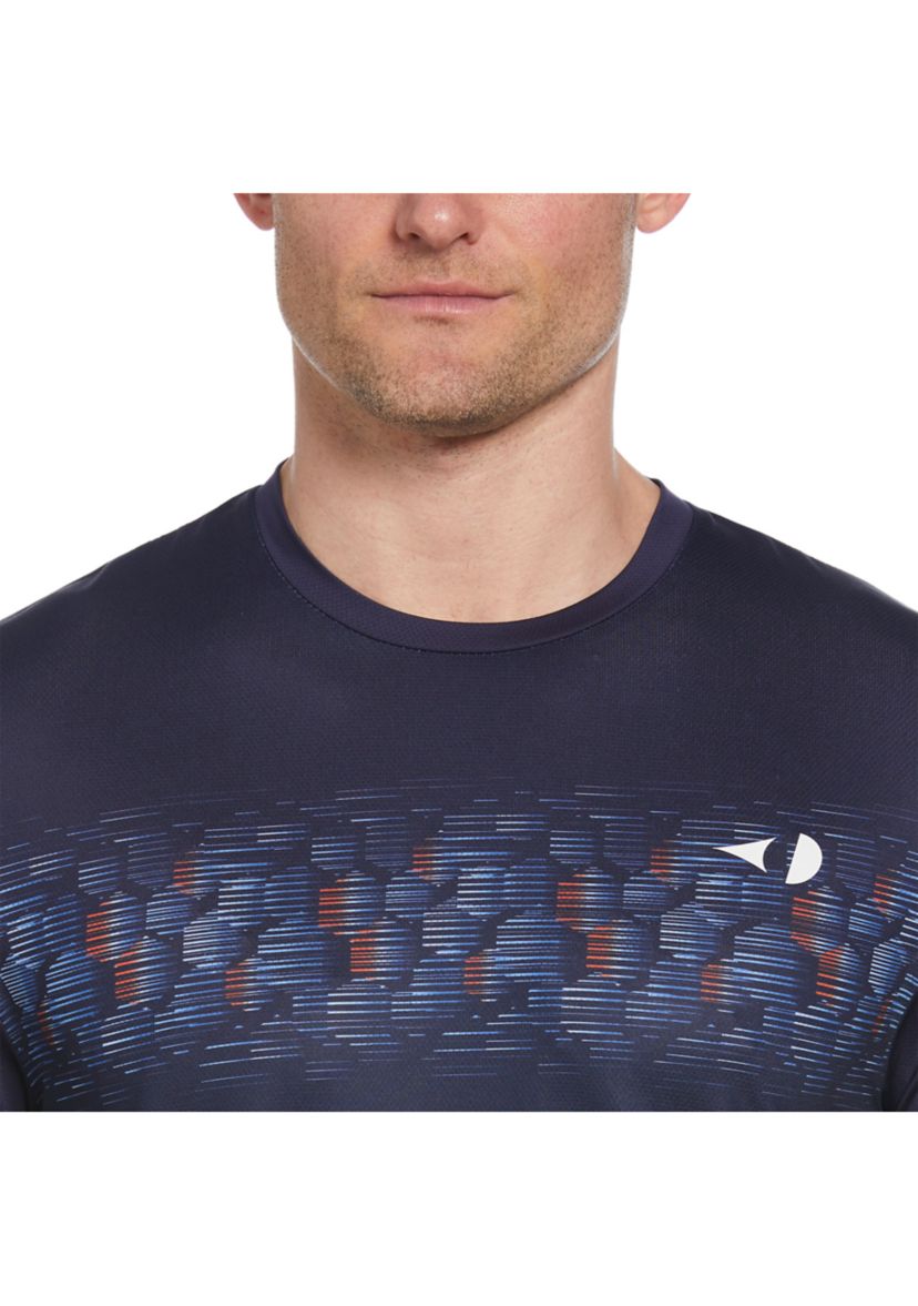 Mens Hexagonal Stripe T-Shirt