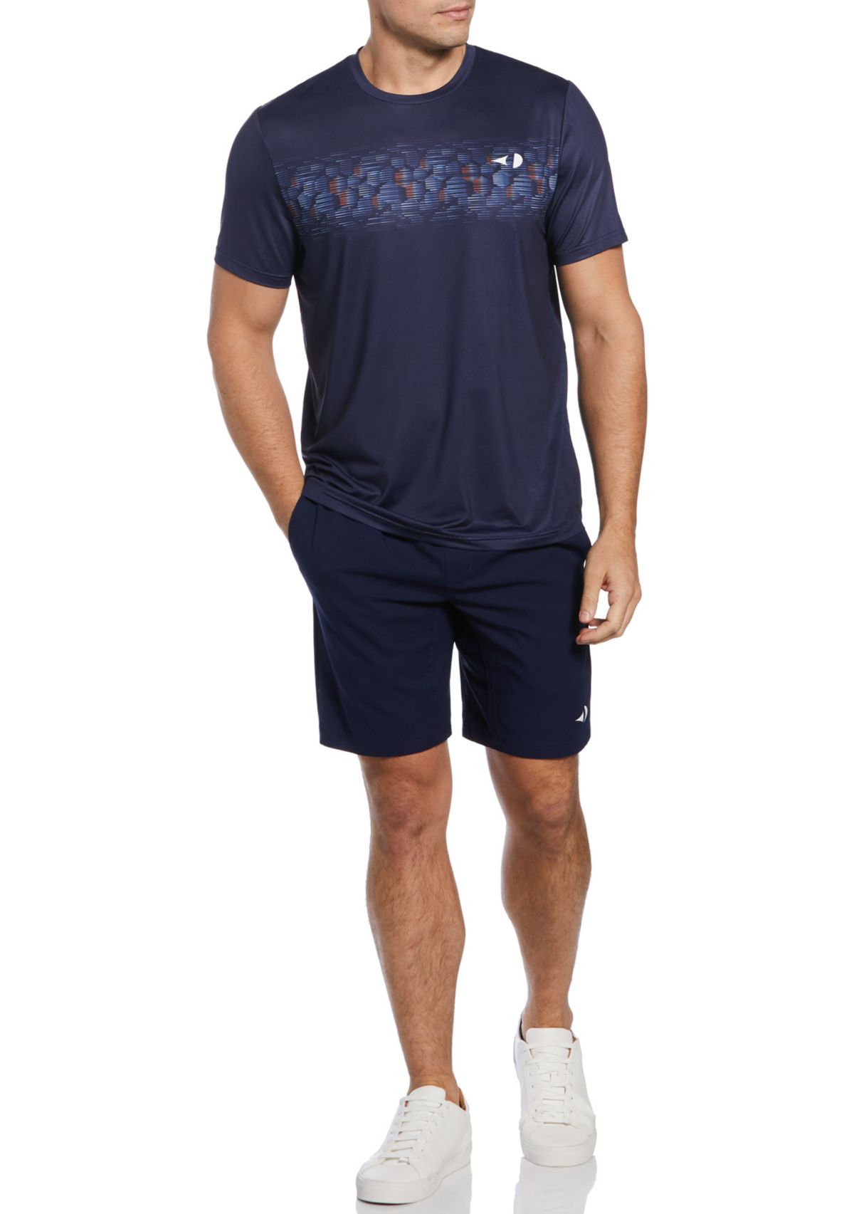 Mens Hexagonal Stripe T-Shirt