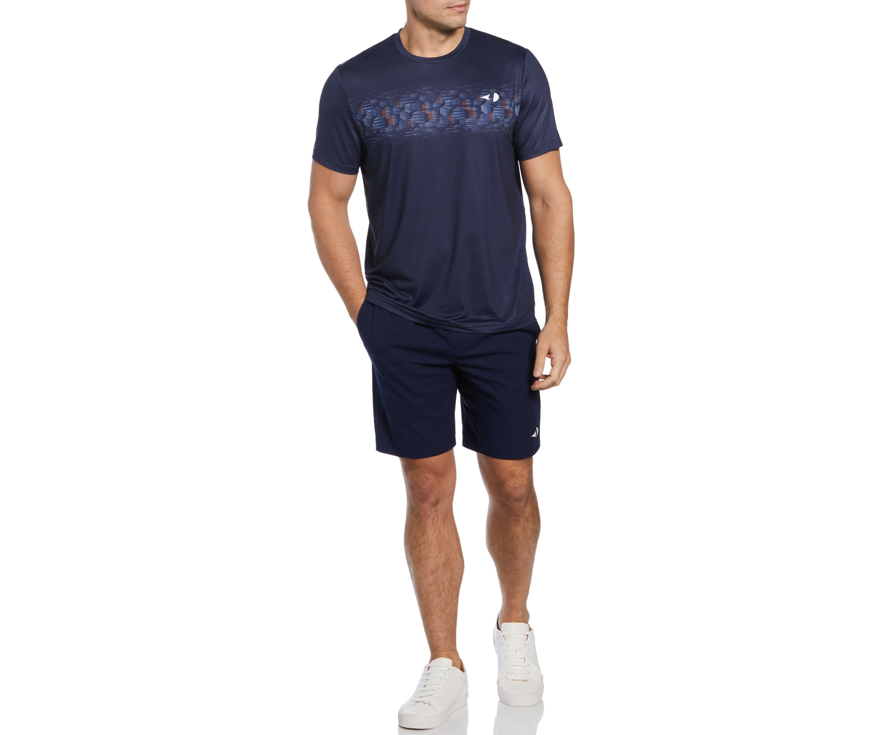 Mens Hexagonal Stripe T-Shirt