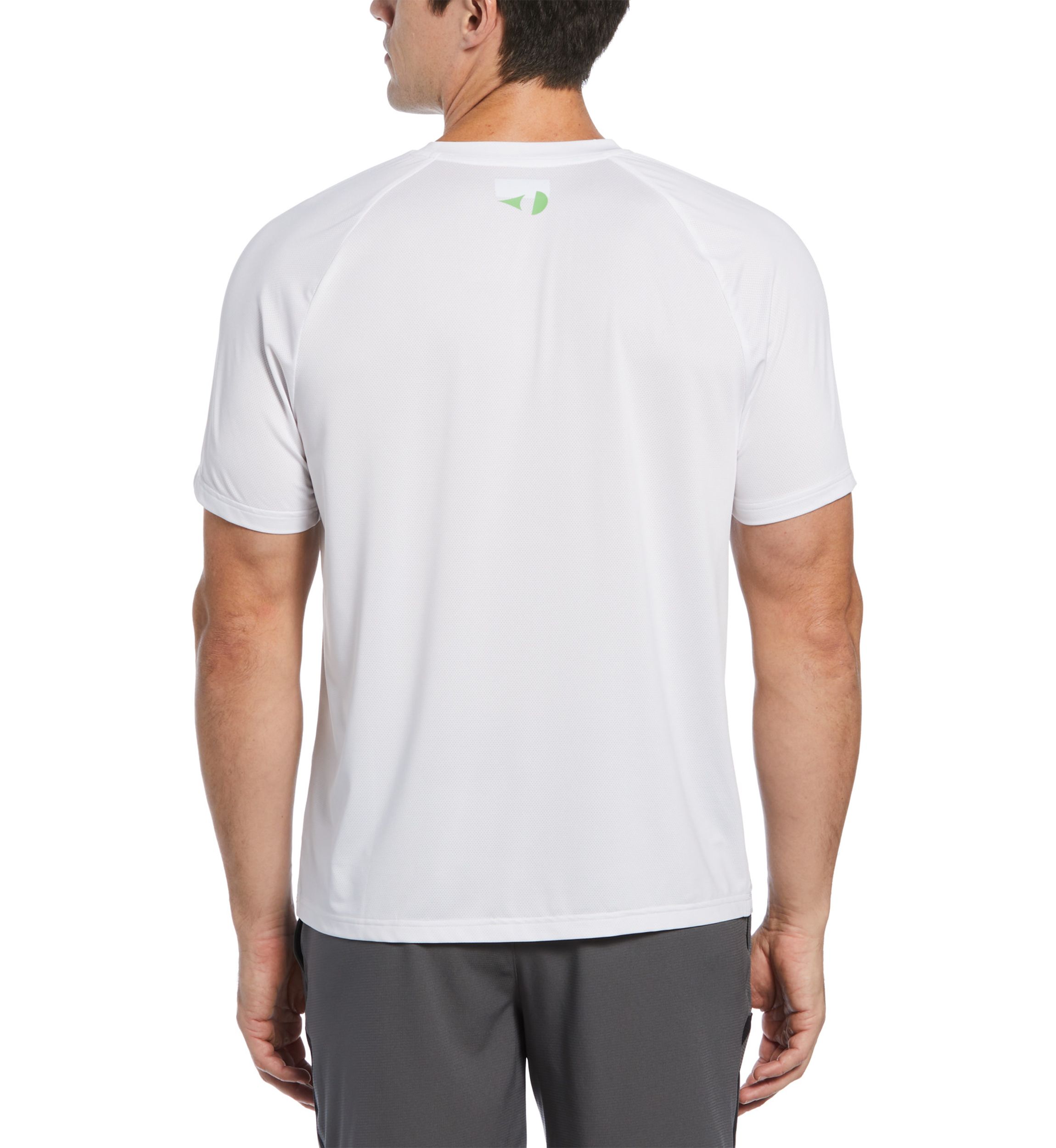 Mens Short Sleeve Linear Ergo Printed Crew Neck T-Shirt