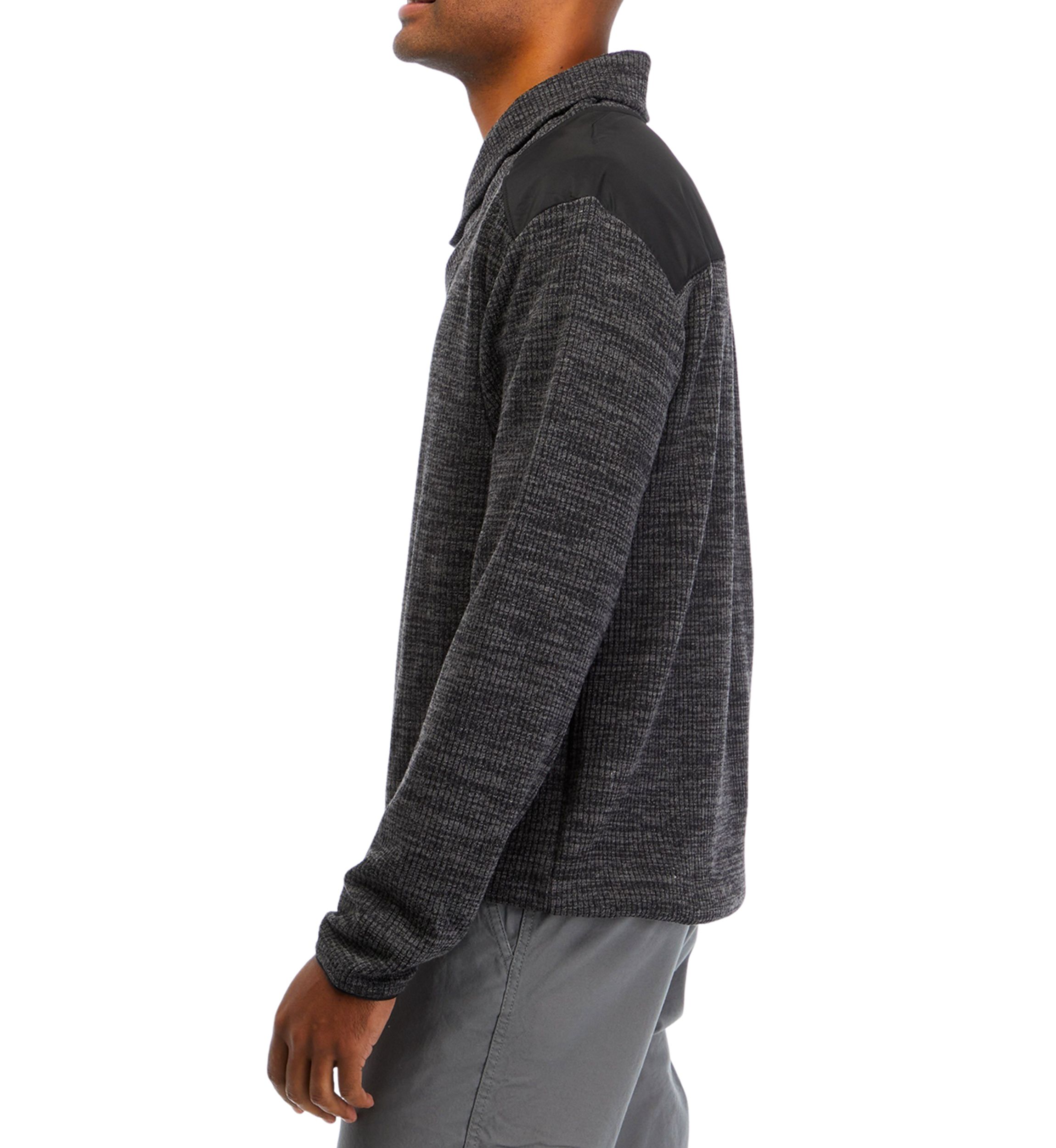 Mens Shawl Collar Shirt