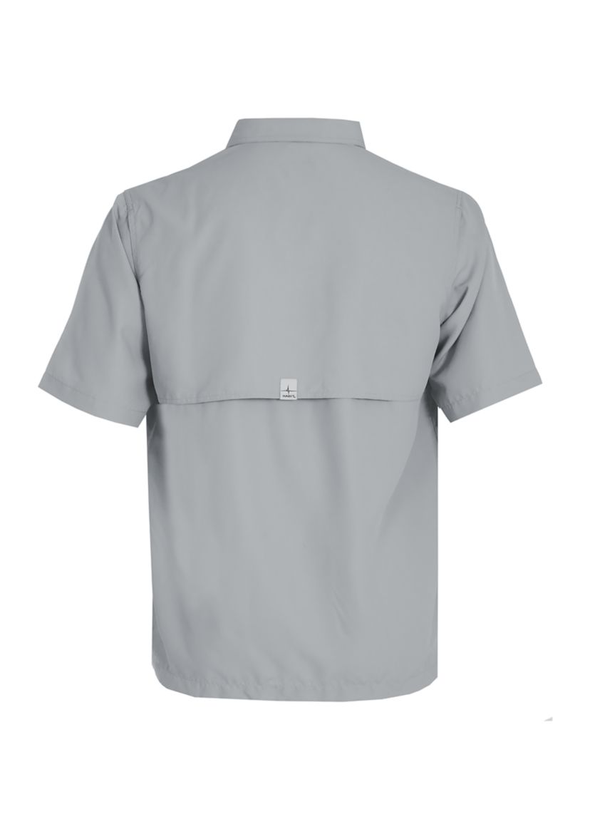 Mens Flushing Bay Short Sleeve Fishing Shirt
