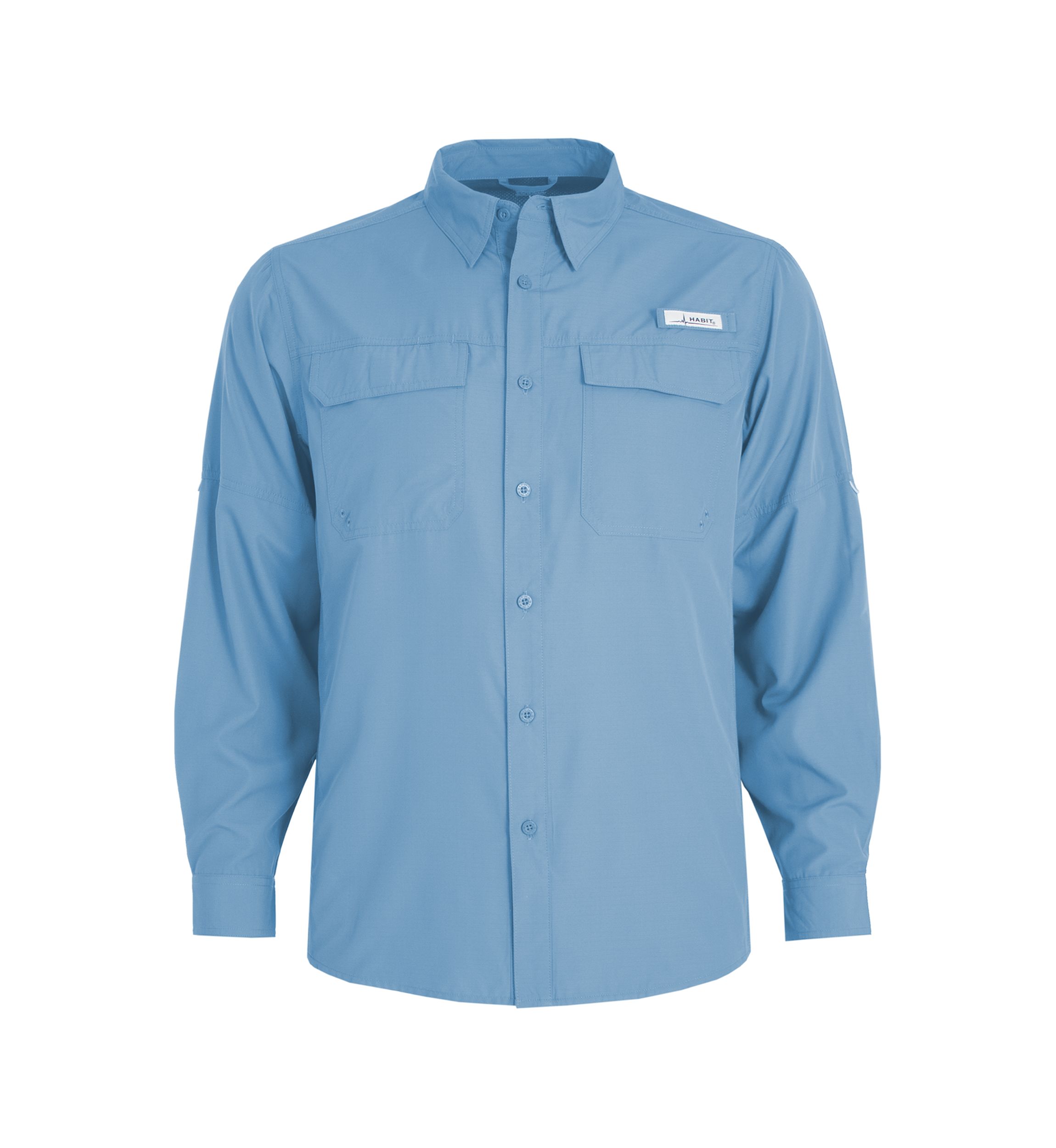 Mens Trappers Cabin Hybrid Long Sleeve Fishing Shirt