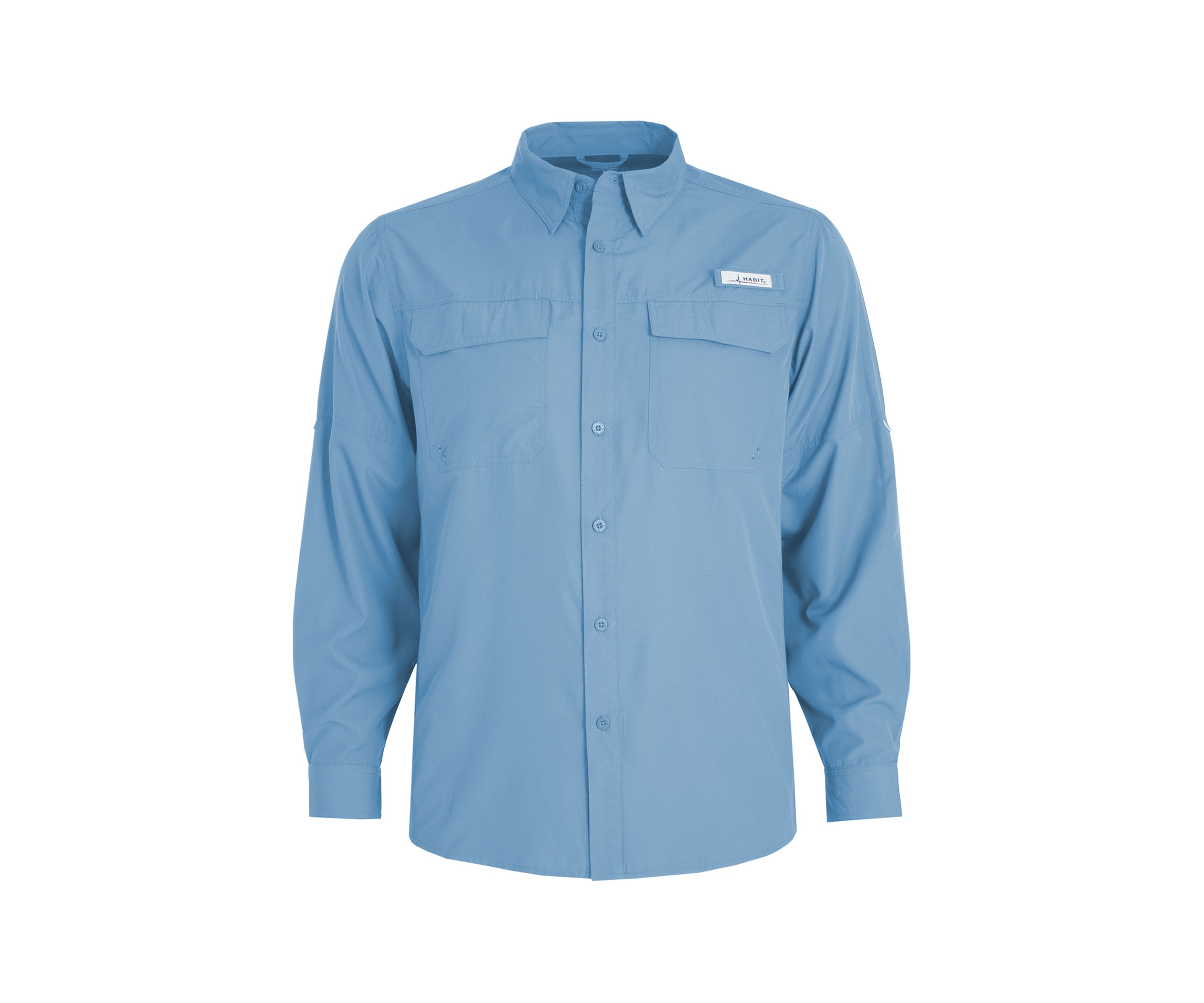 Mens Trappers Cabin Hybrid Long Sleeve Fishing Shirt
