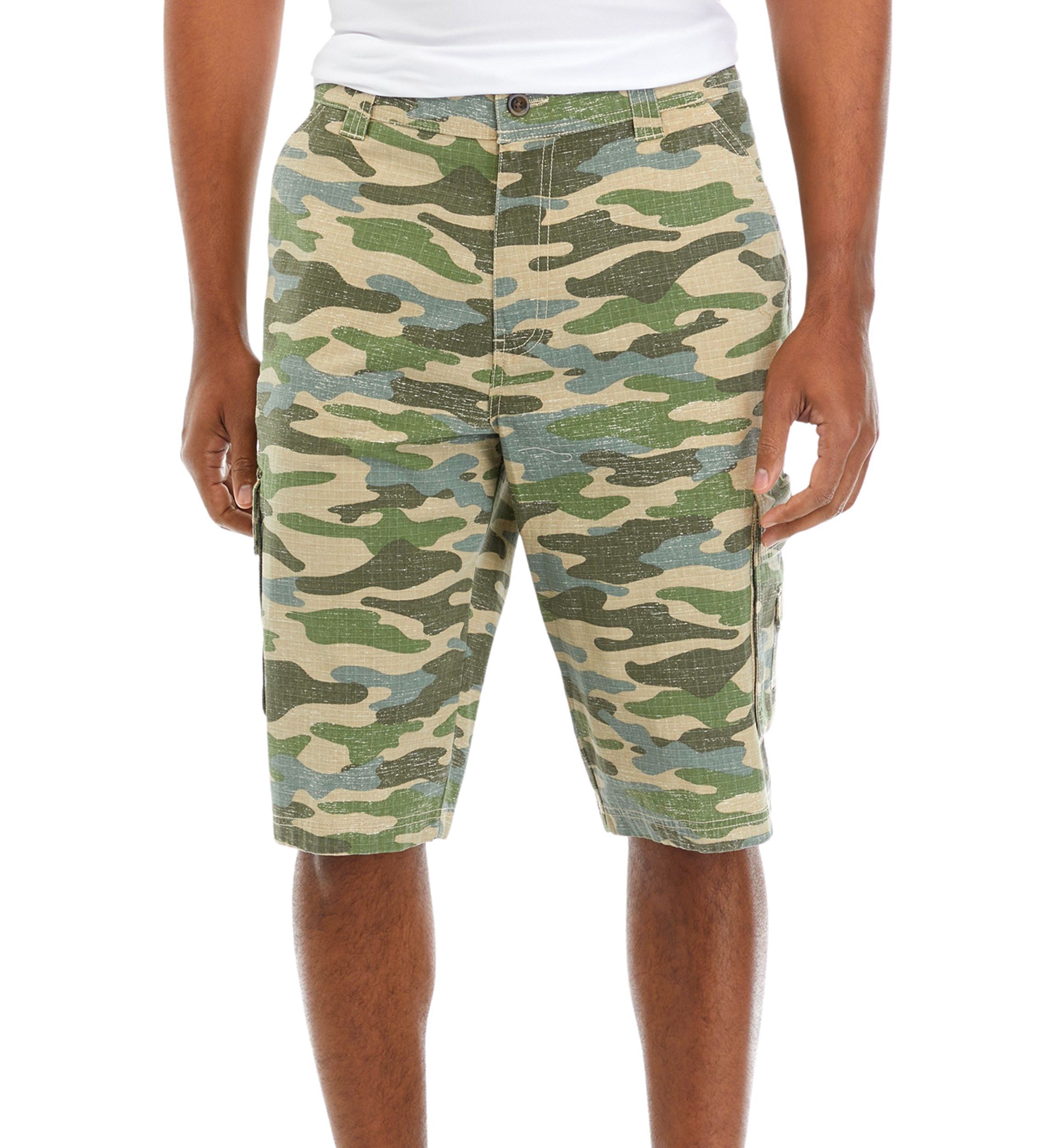 13" Ripstop Printed Cargo Shorts