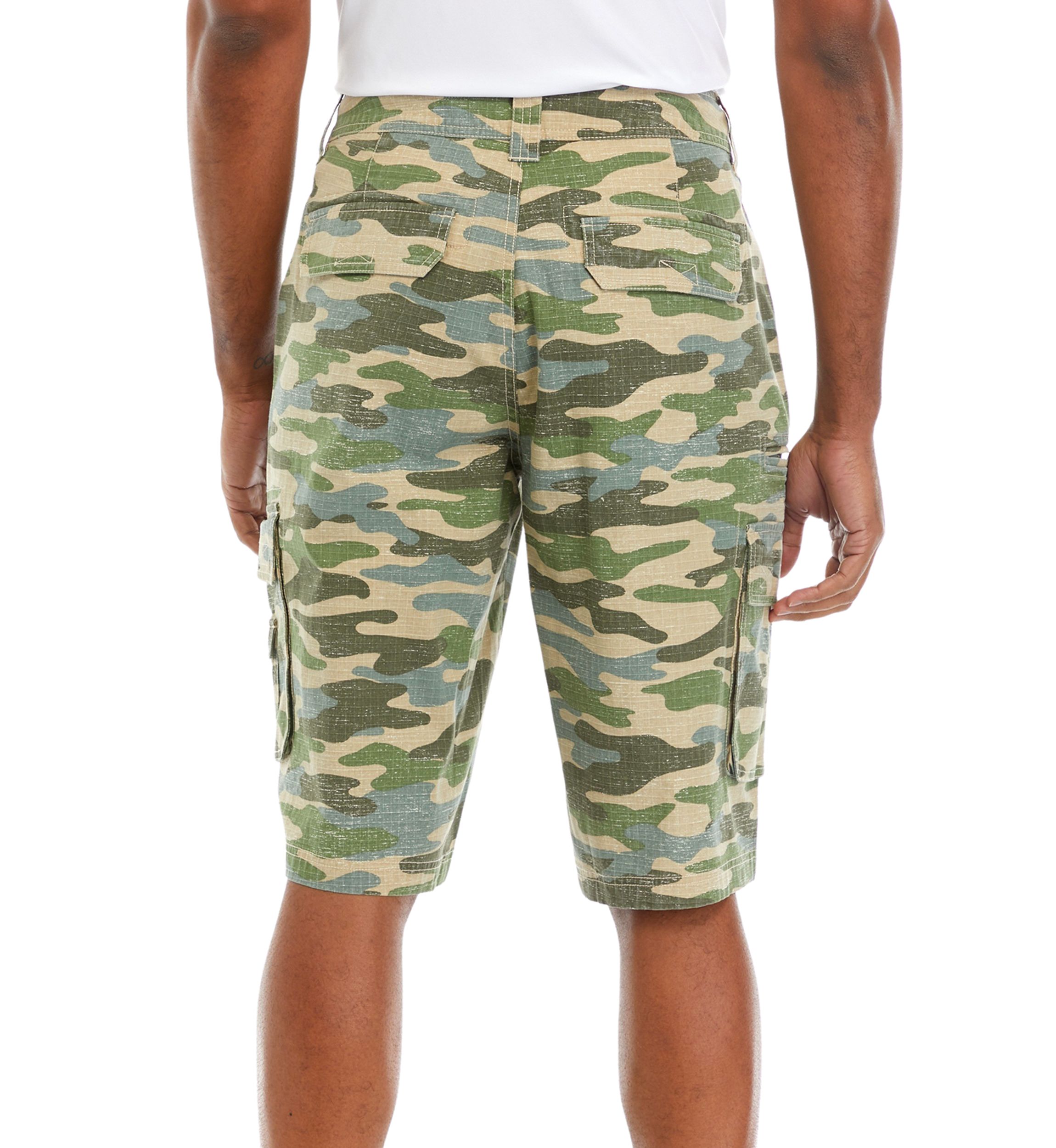 13" Ripstop Printed Cargo Shorts