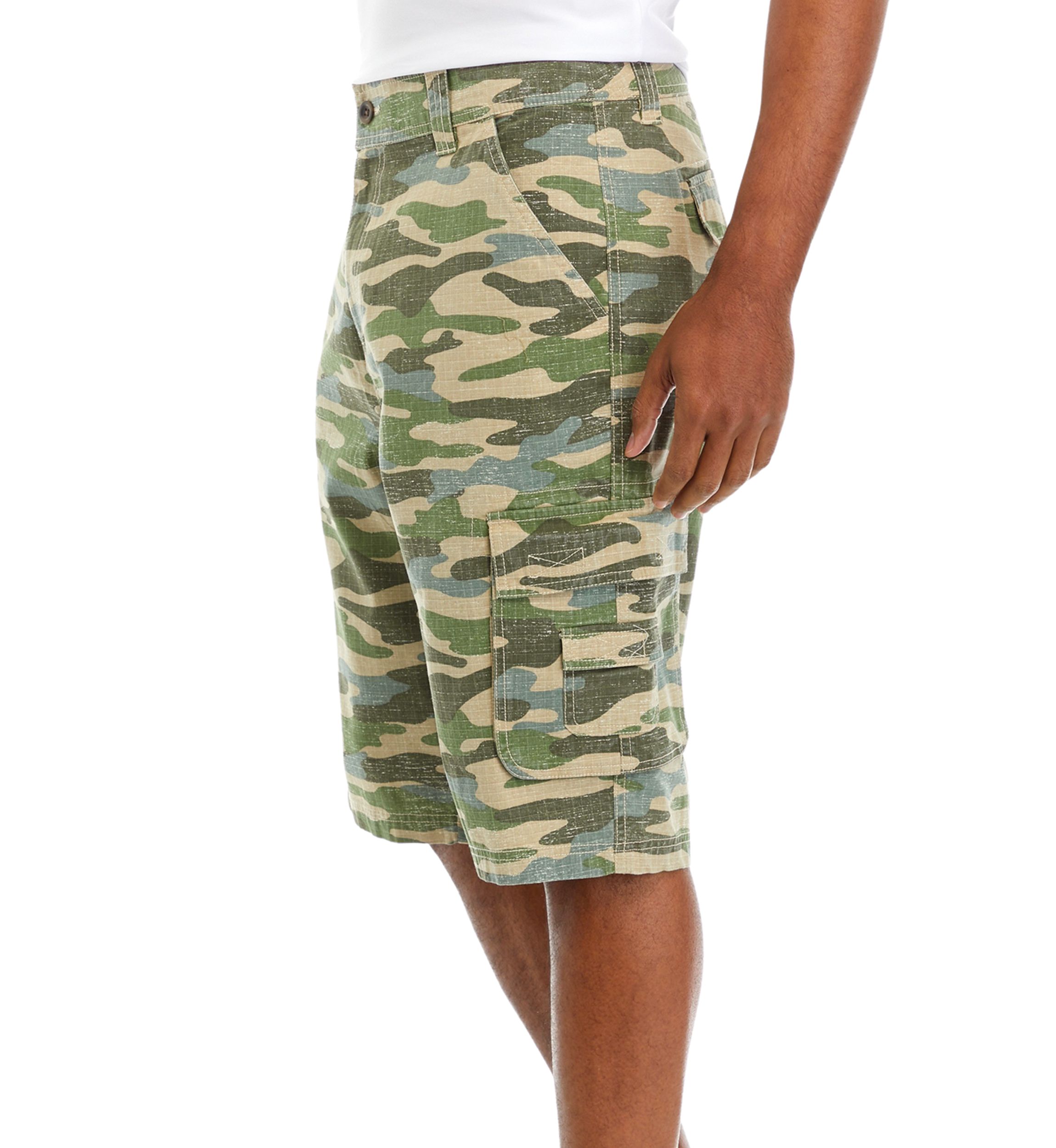 13" Ripstop Printed Cargo Shorts