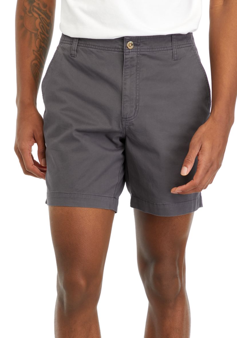 7" Flat Front Shorts