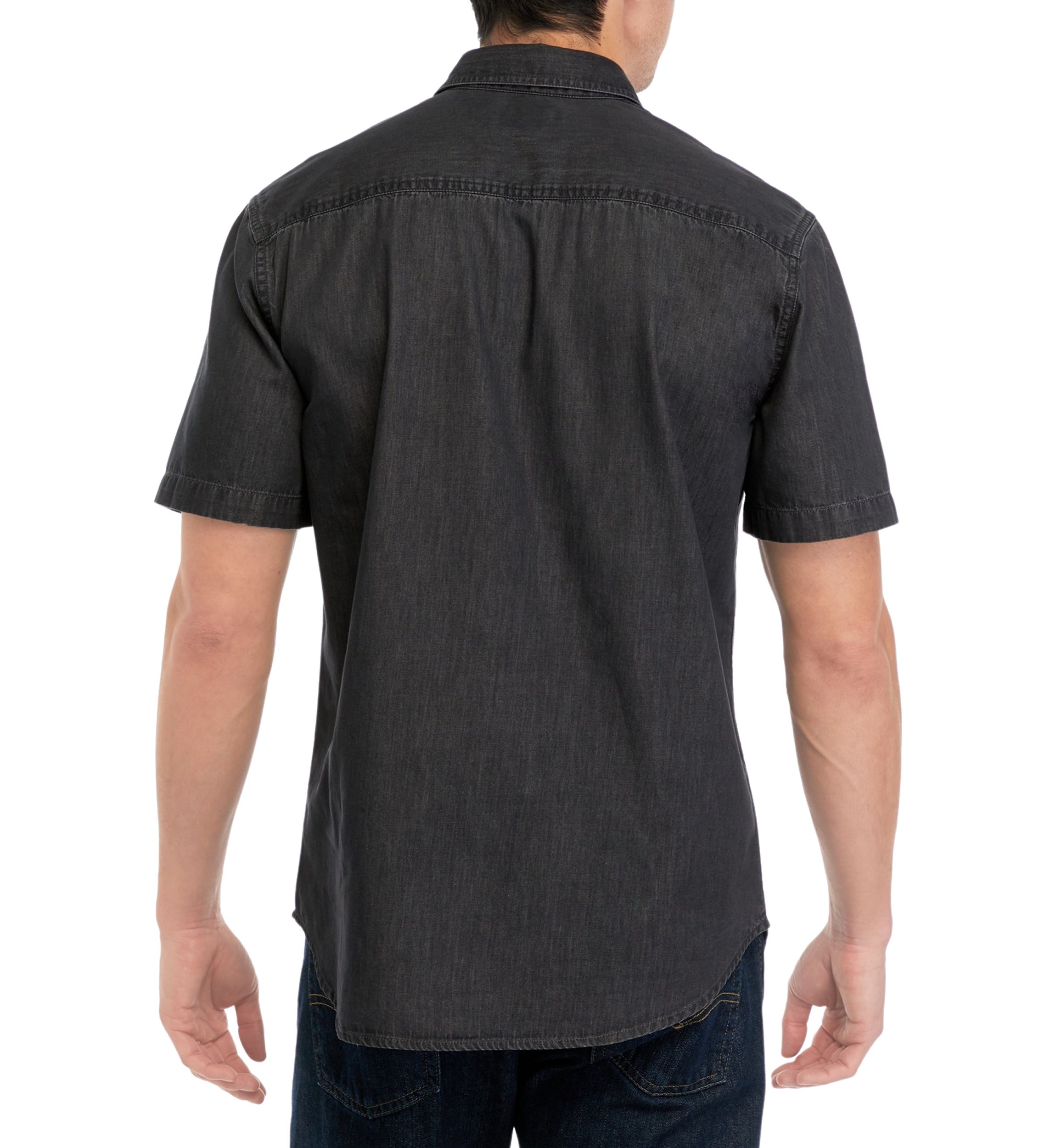 Short Sleeve 2 Pocket Chambray Shirt