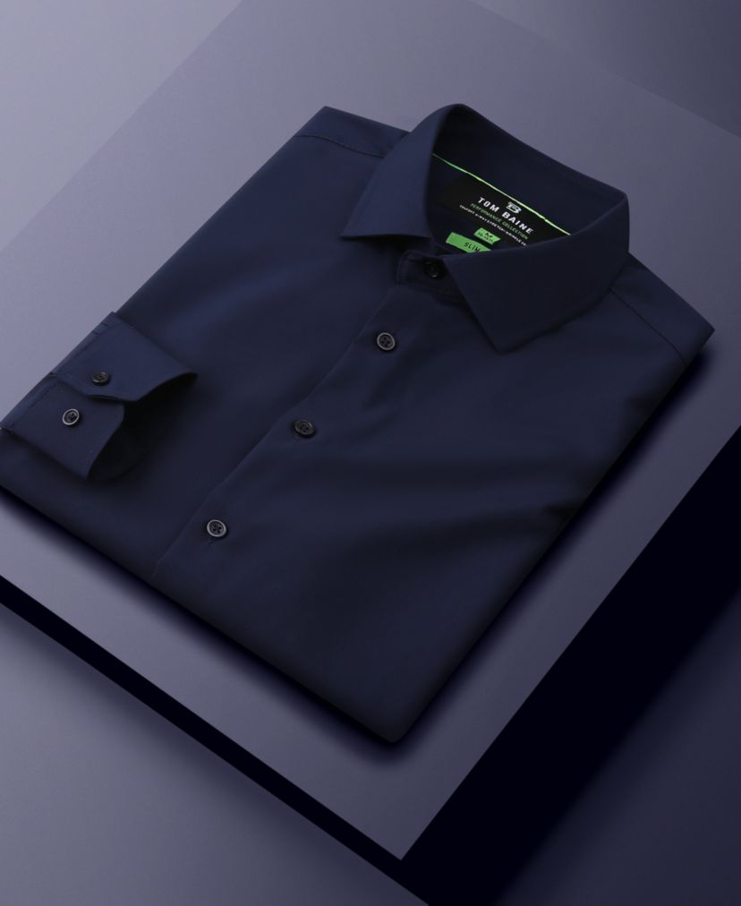 Tom Baine Performance Stretch Solid Button Down