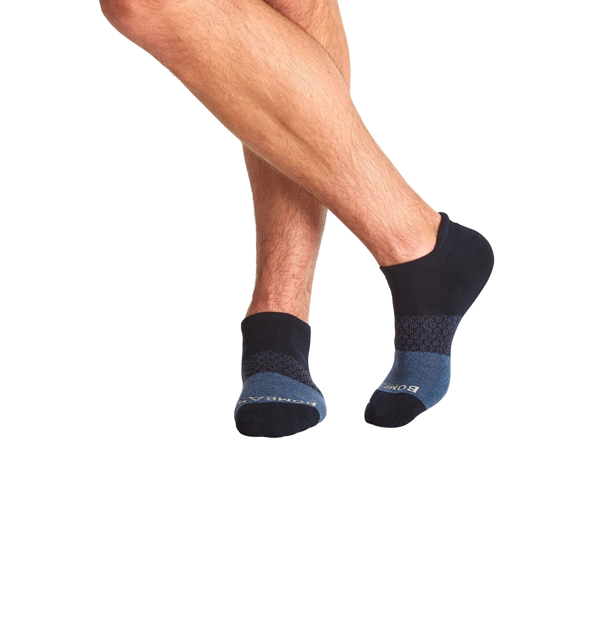 Mens Tri-Block Ankle Socks