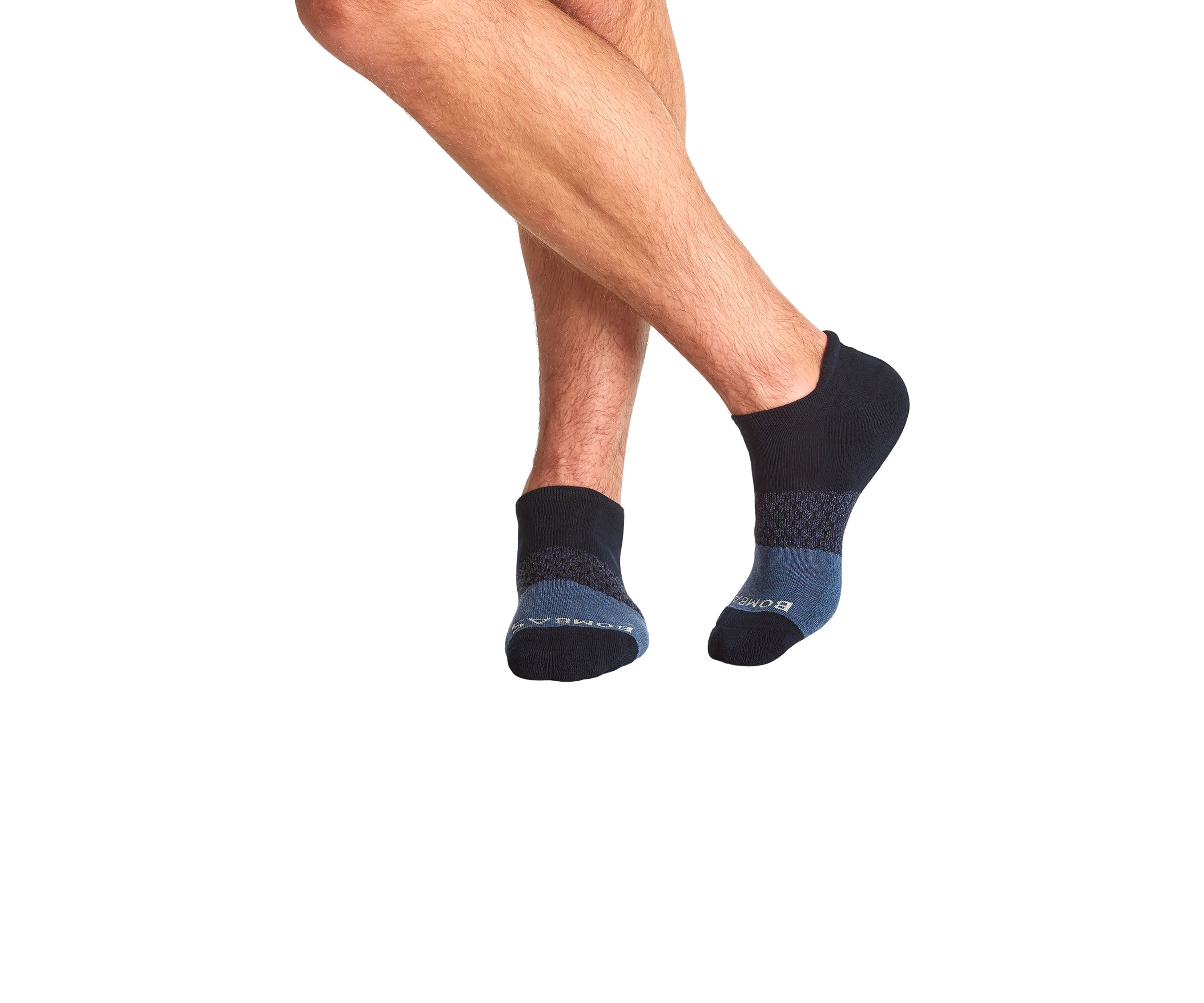Mens Tri-Block Ankle Socks