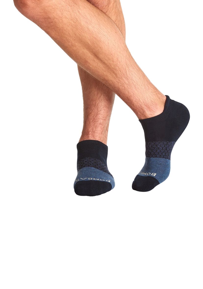 Mens Tri-Block Ankle Socks