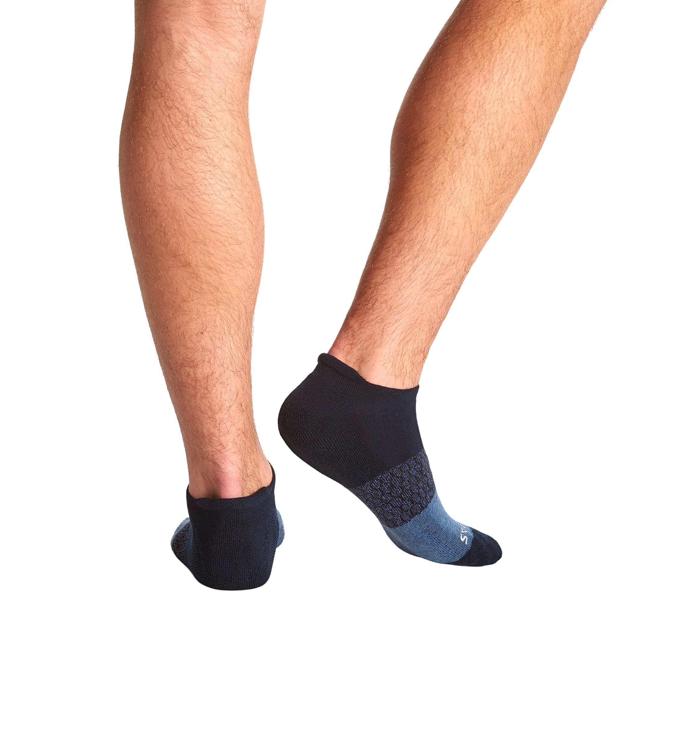 Mens Tri-Block Ankle Socks