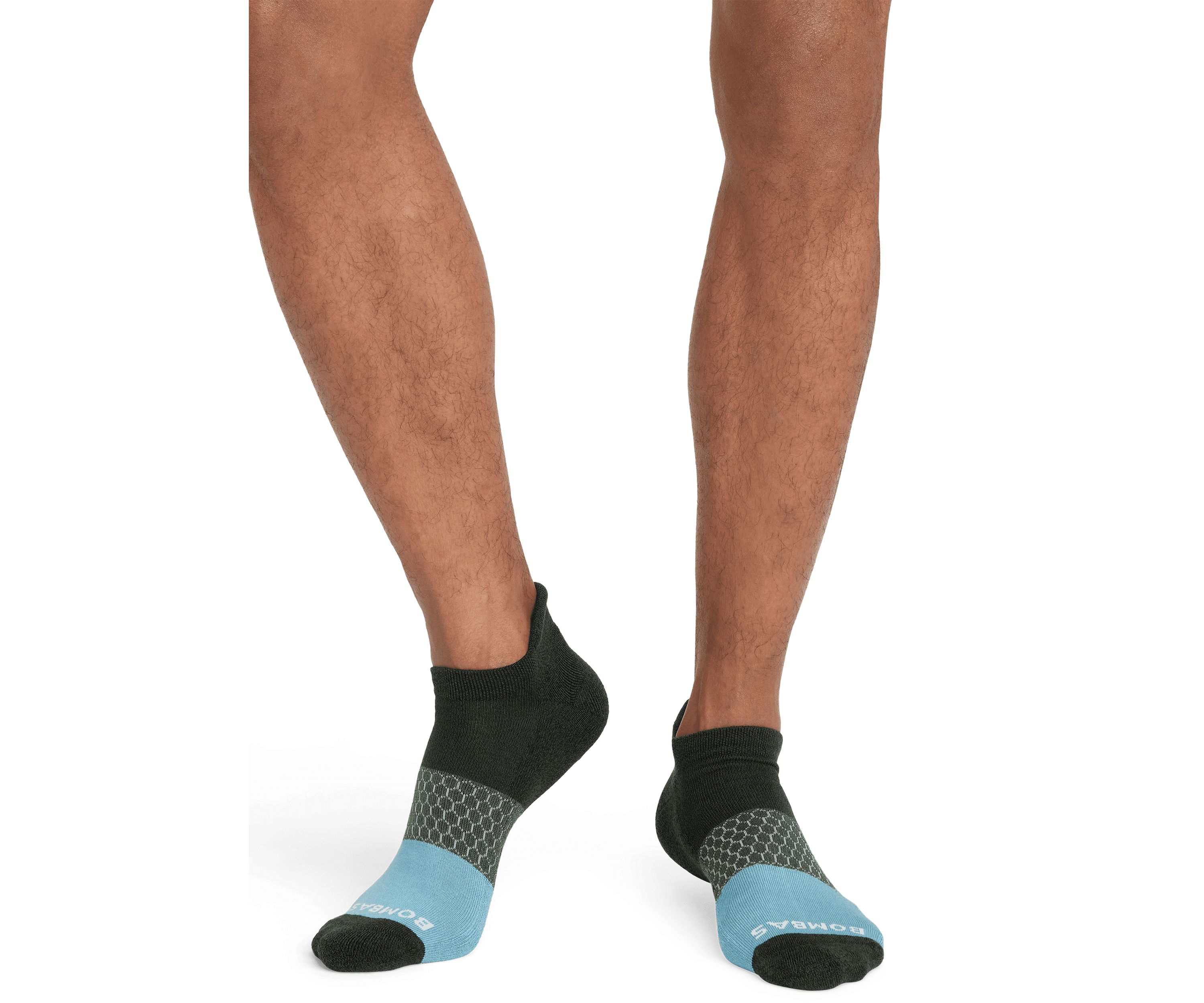 Marl Tri-Block Ankle Socks