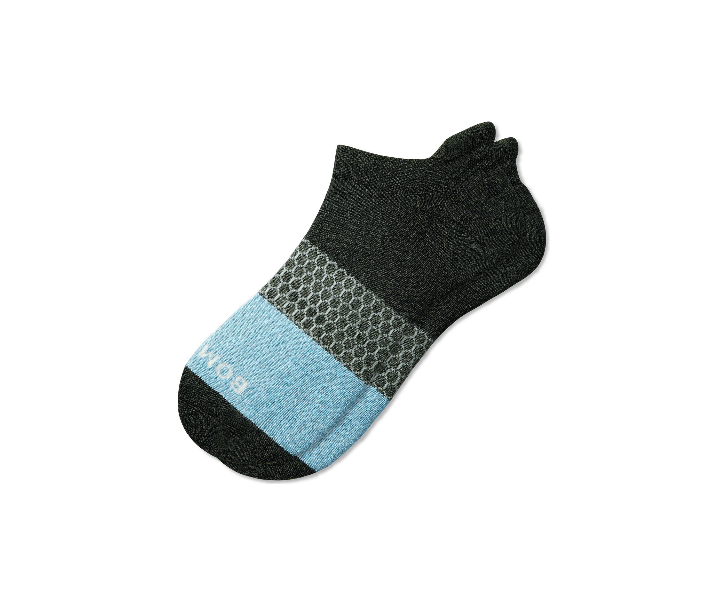 Marl Tri-Block Ankle Socks
