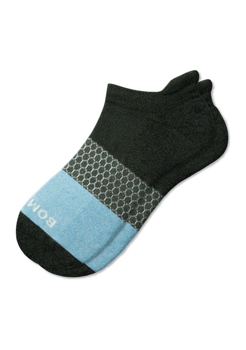 Marl Tri-Block Ankle Socks