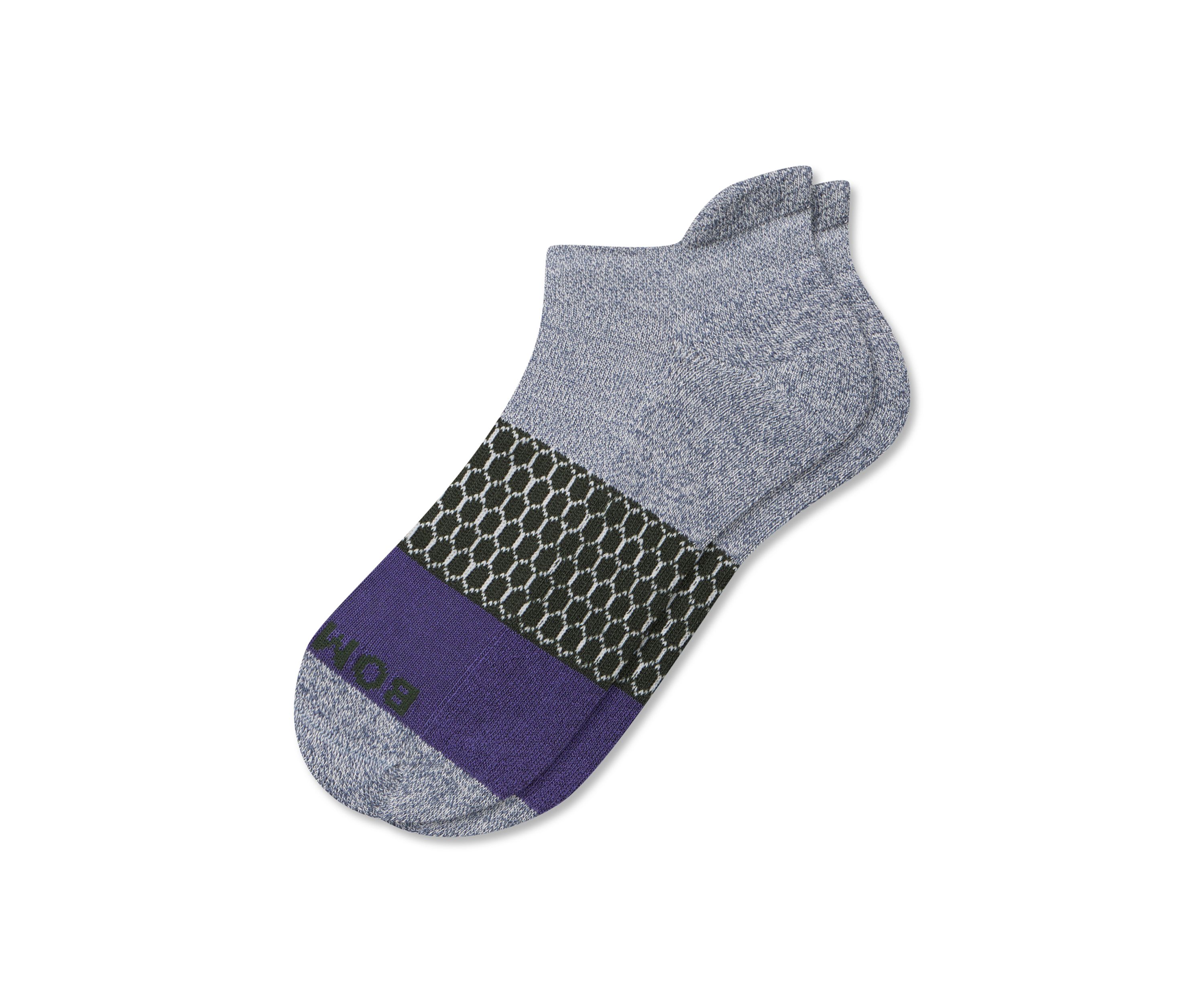Tri-Block Ankle Socks