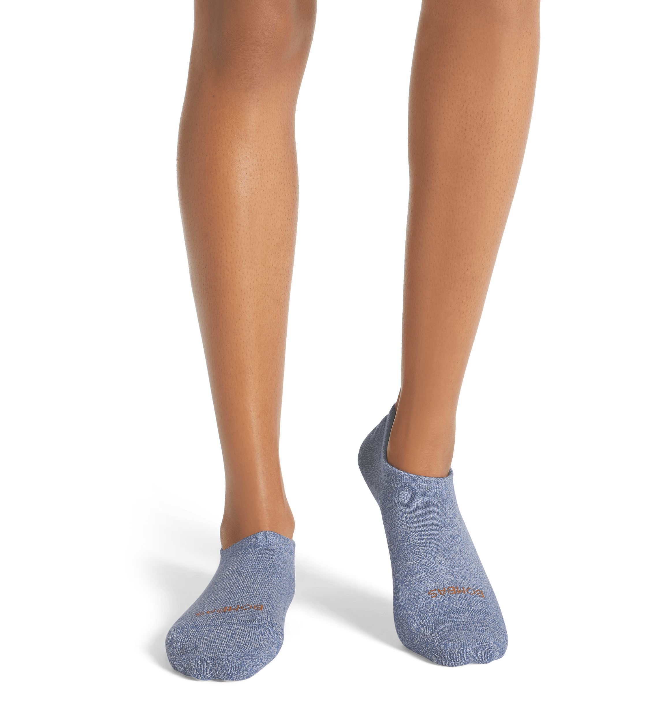 Marl Cushioned No Show Socks