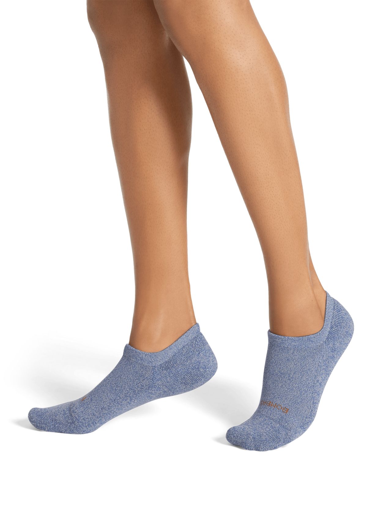 Marl Cushioned No Show Socks