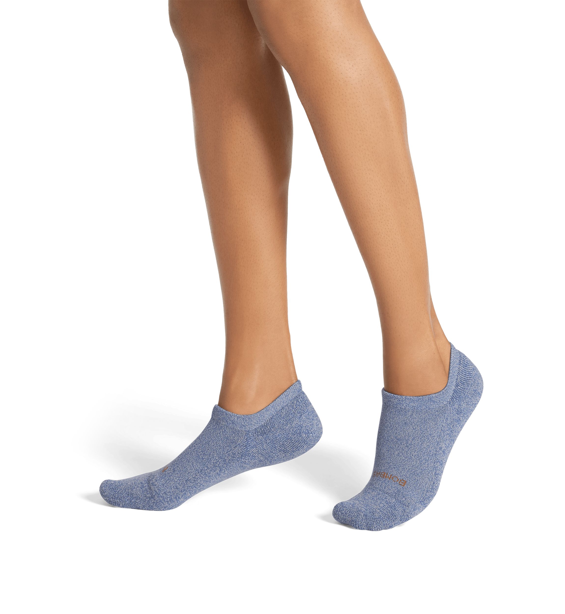 Marl Cushioned No Show Socks