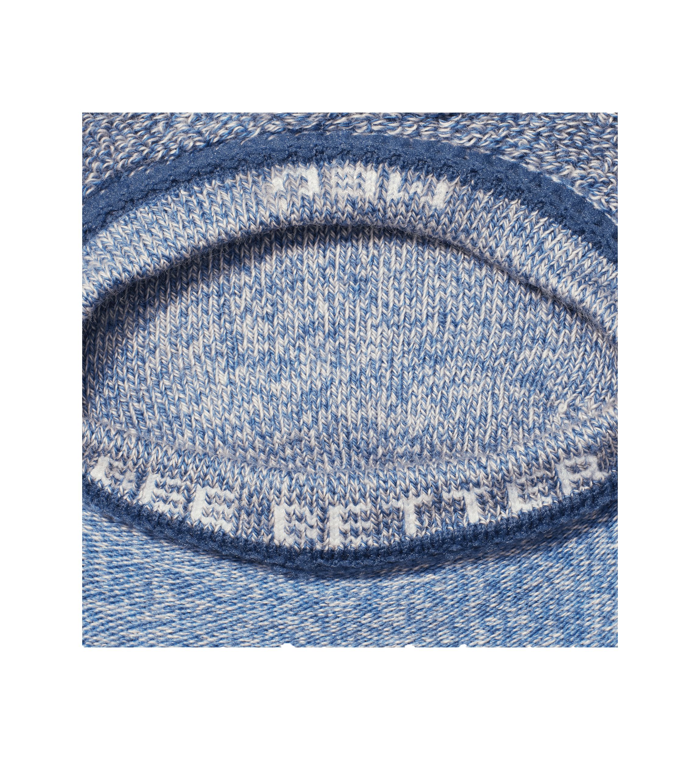 Marl Cushioned No Show Socks