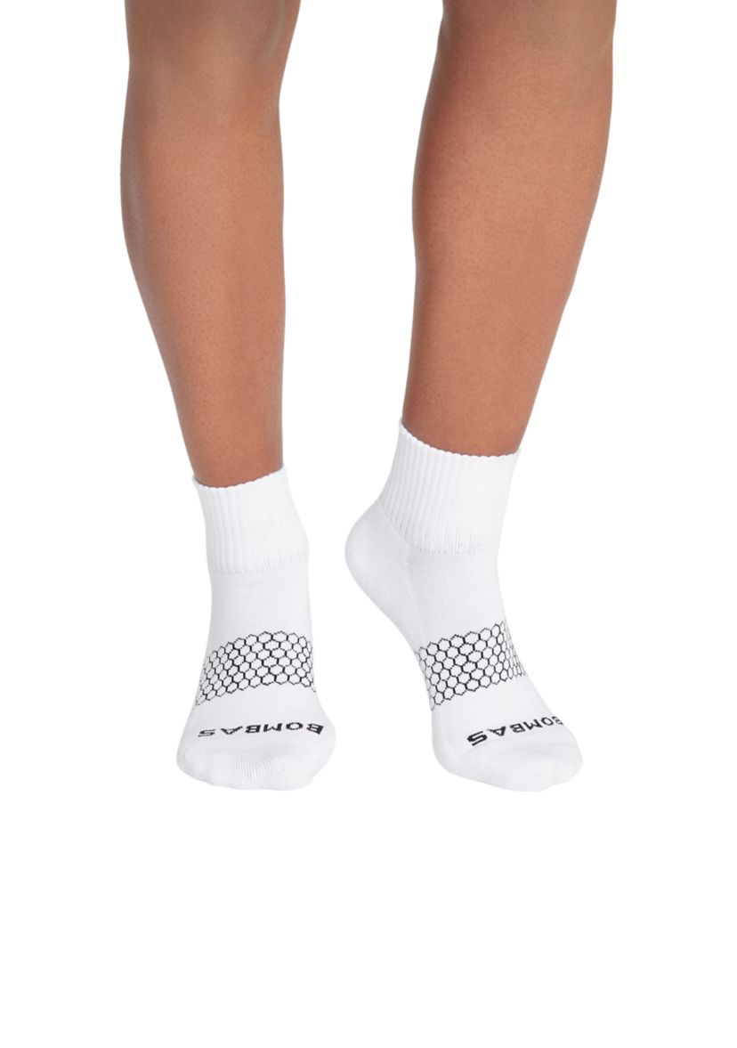 Solid Quarter Socks