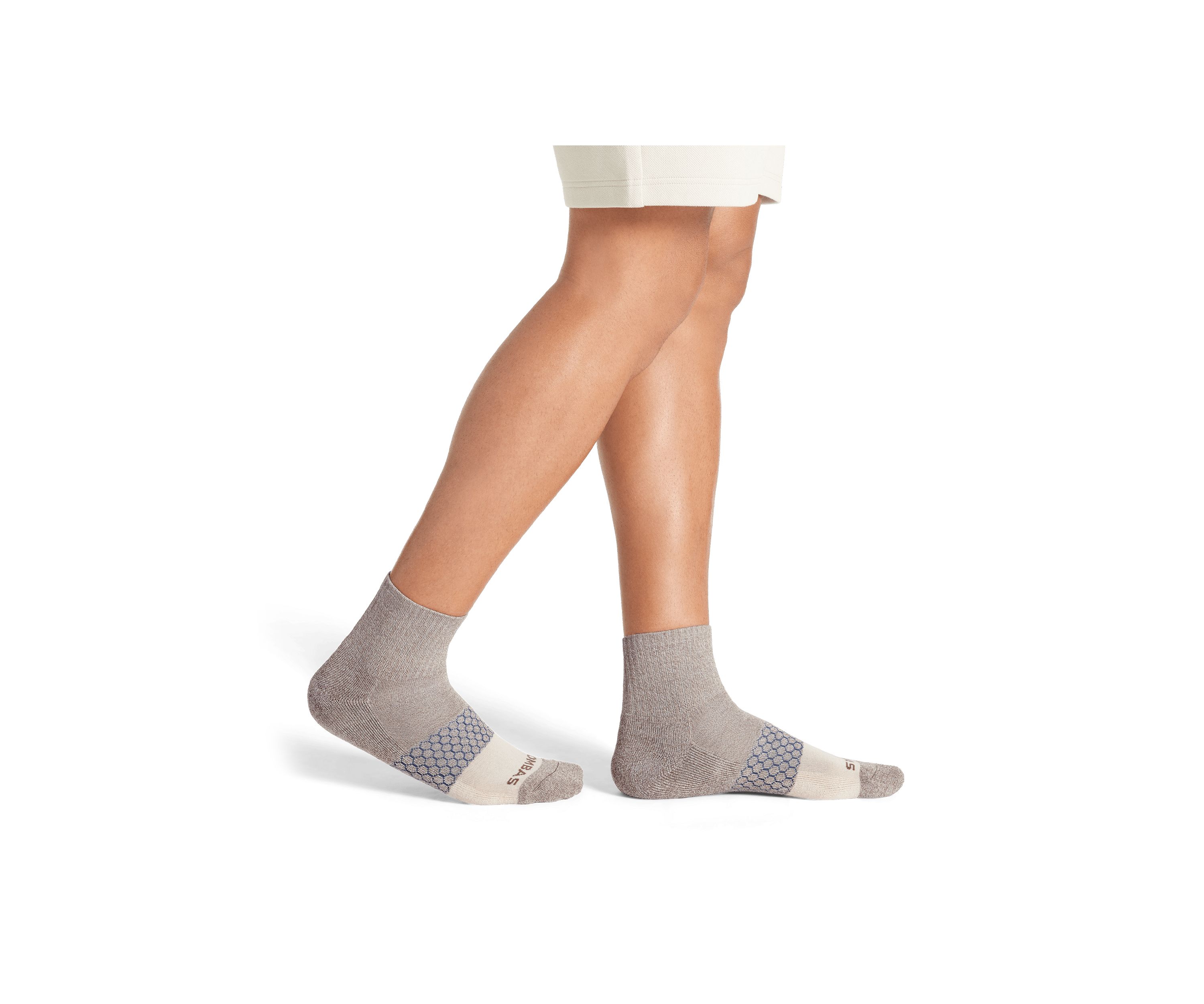 Toe Block Quarter Socks 