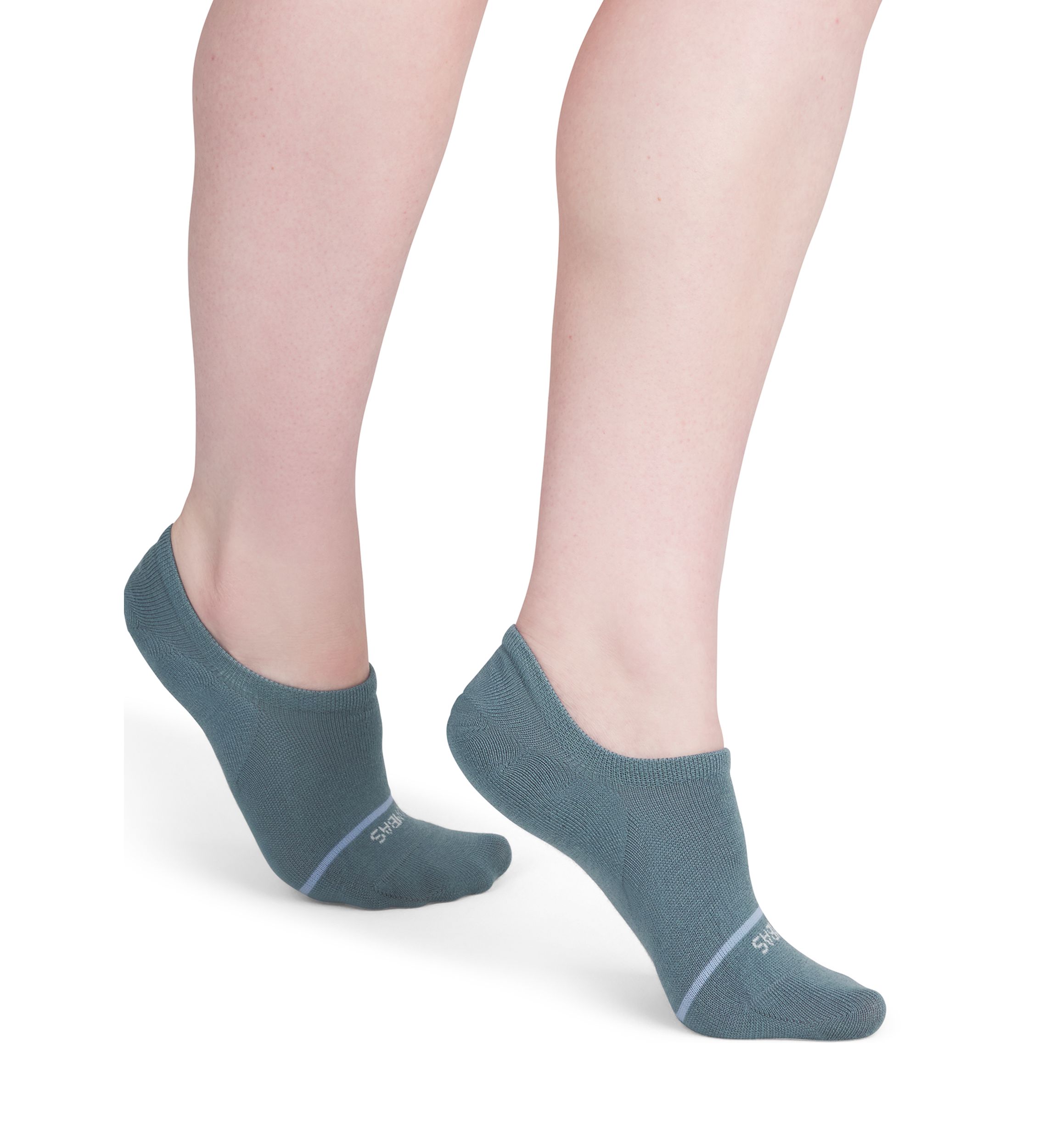 Merino Blend Lightweight Solid No Show Socks