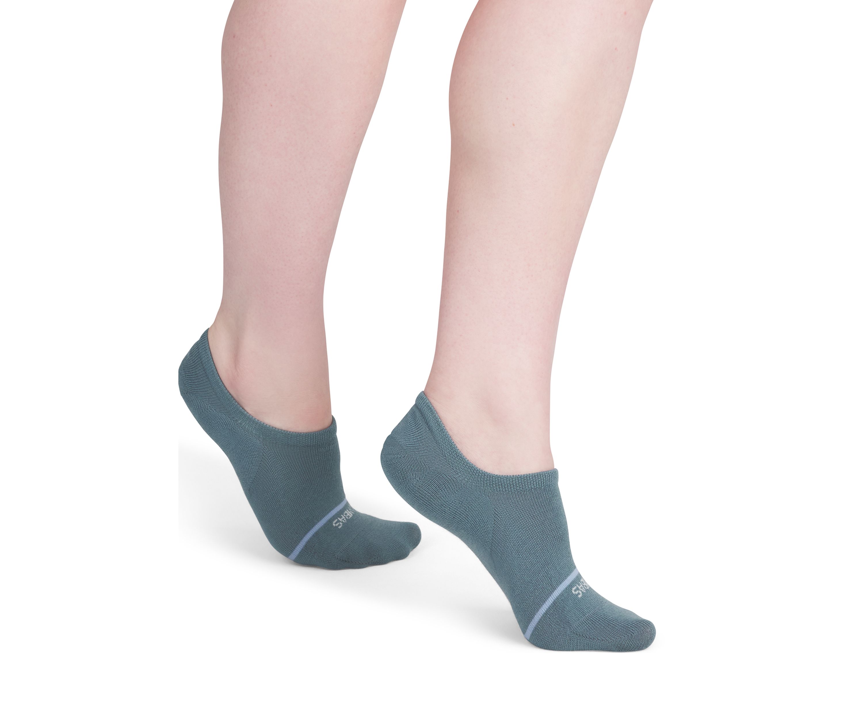 Merino Blend Lightweight Solid No Show Socks