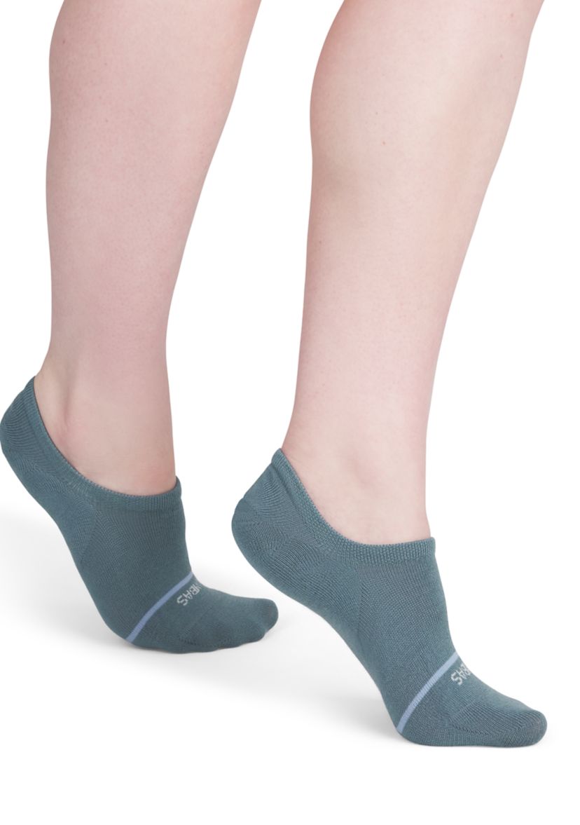Merino Blend Lightweight Solid No Show Socks