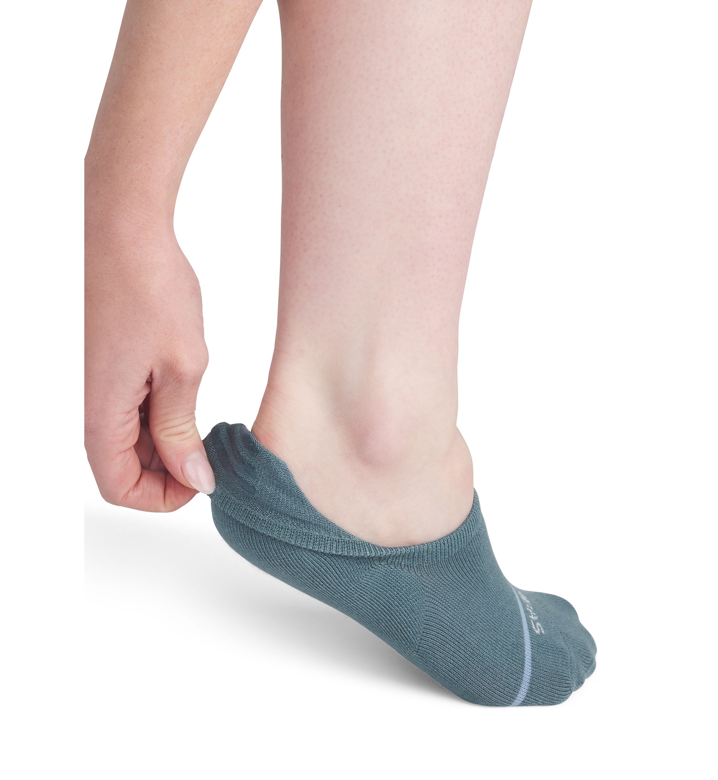 Merino Blend Lightweight Solid No Show Socks