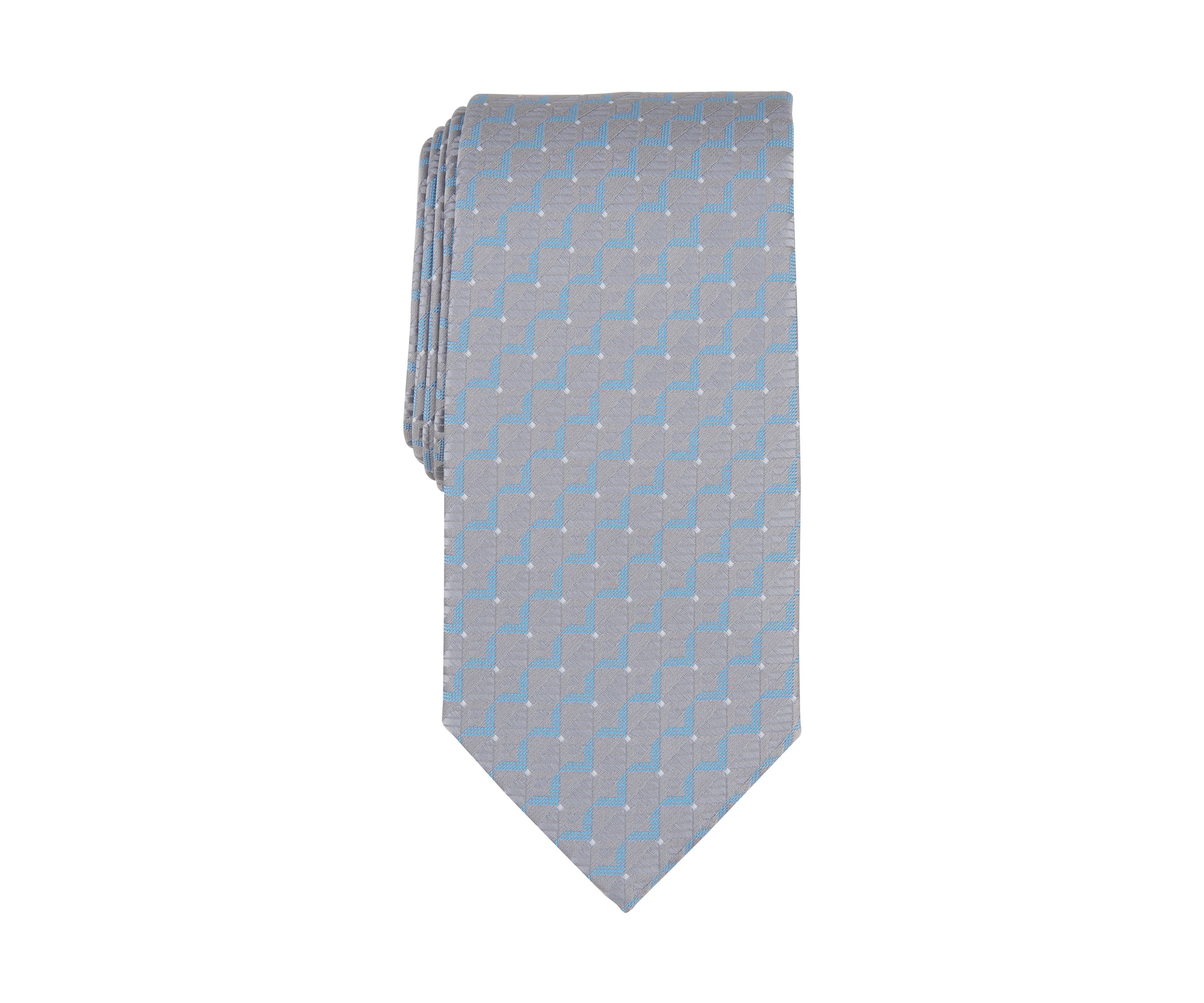 Mens Keeve Geometric Printed Tie
