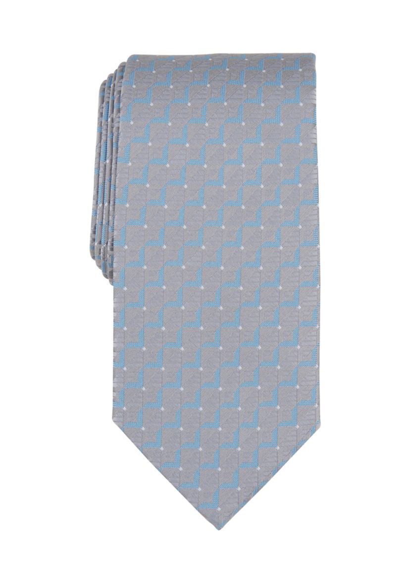 Mens Keeve Geometric Printed Tie