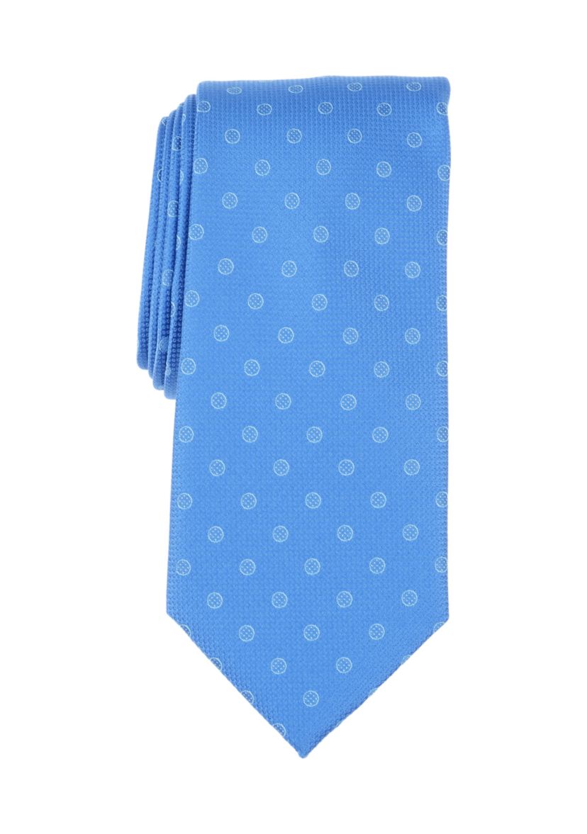 Pindot Print Tie 