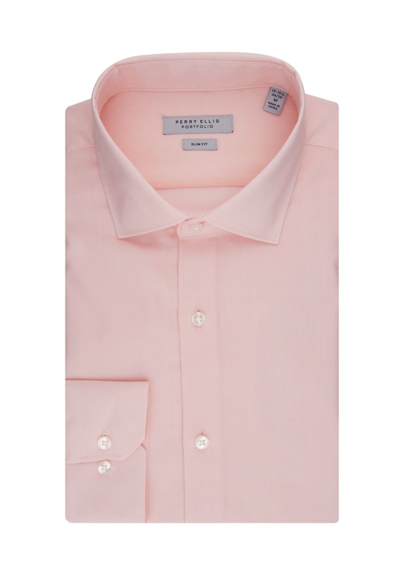 Mens Luxe Twill Button Down Shirt