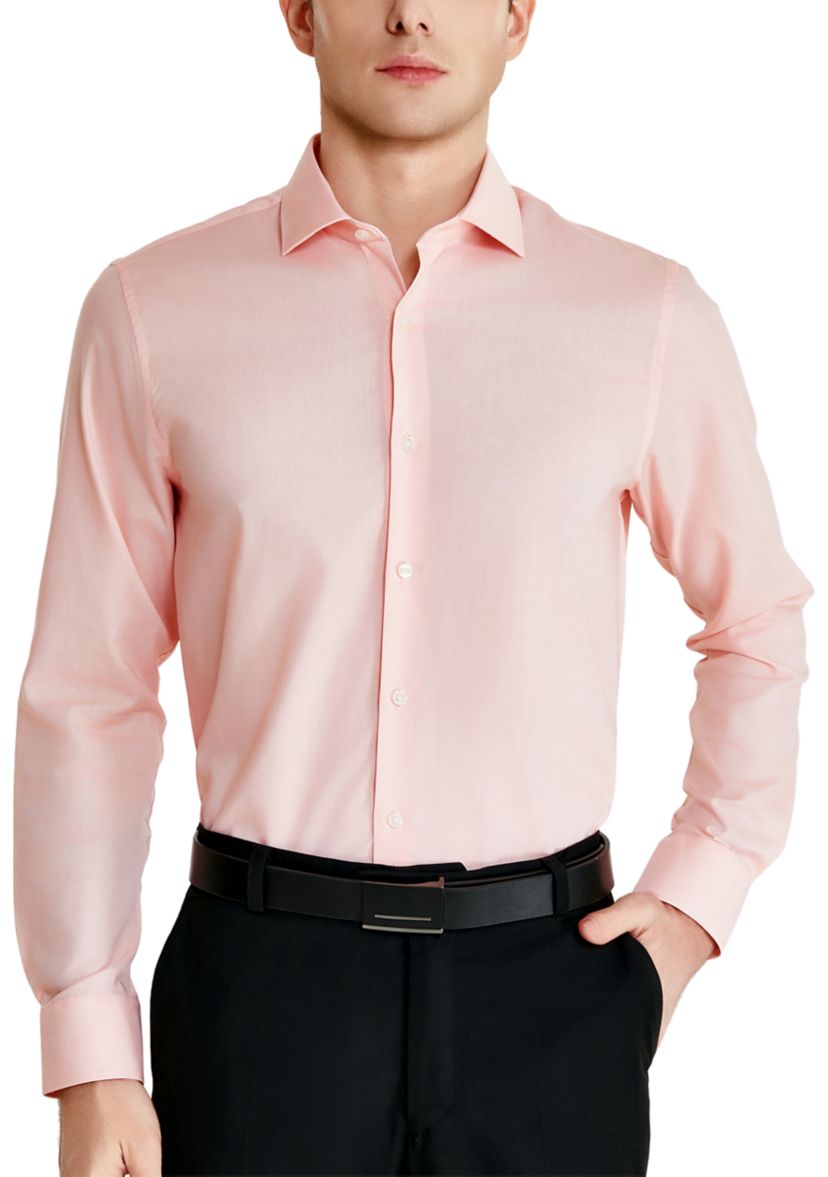 Mens Luxe Twill Button Down Shirt