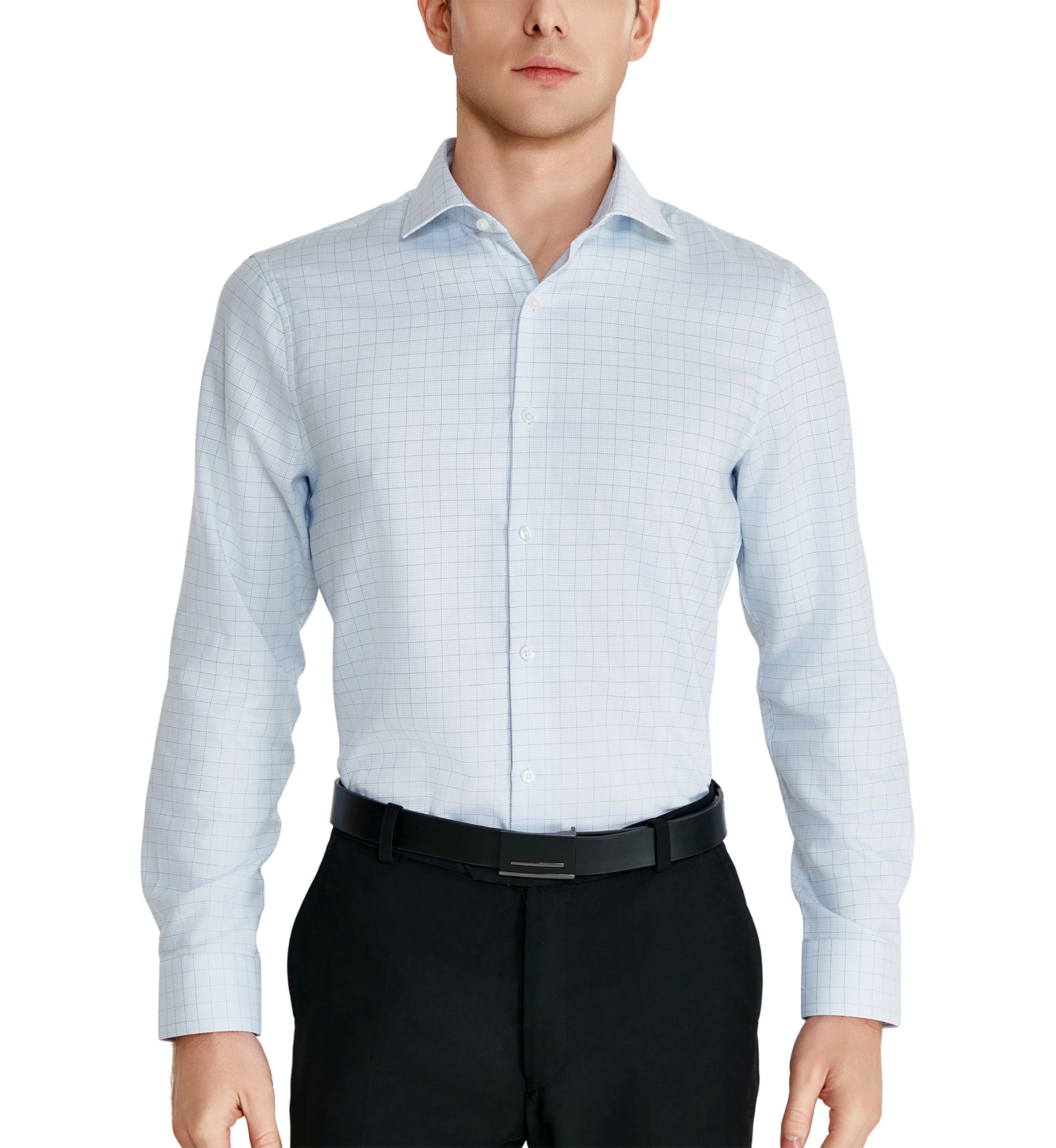 Mens Tattersall Printed Button Down Shirt