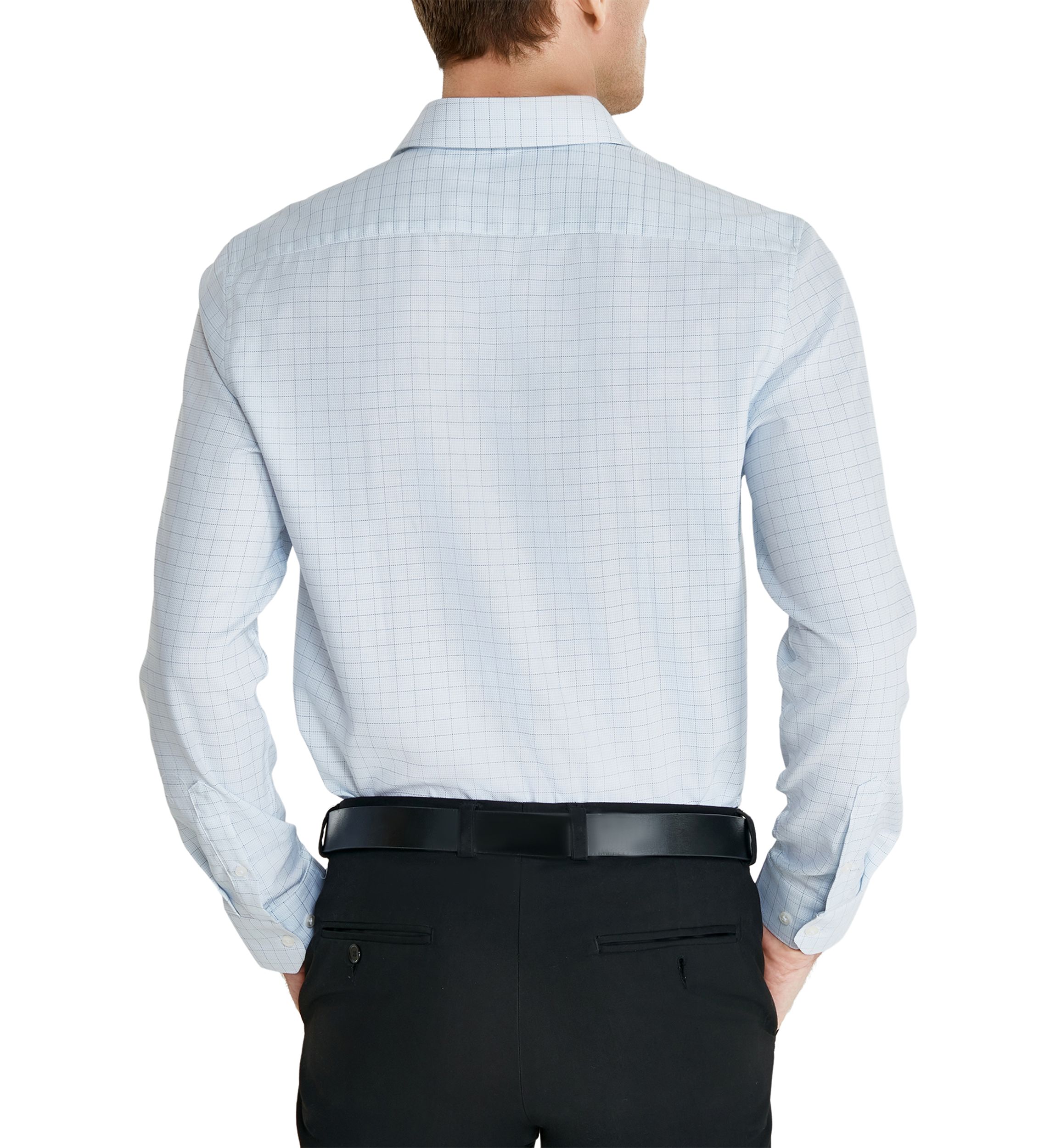 Mens Tattersall Printed Button Down Shirt