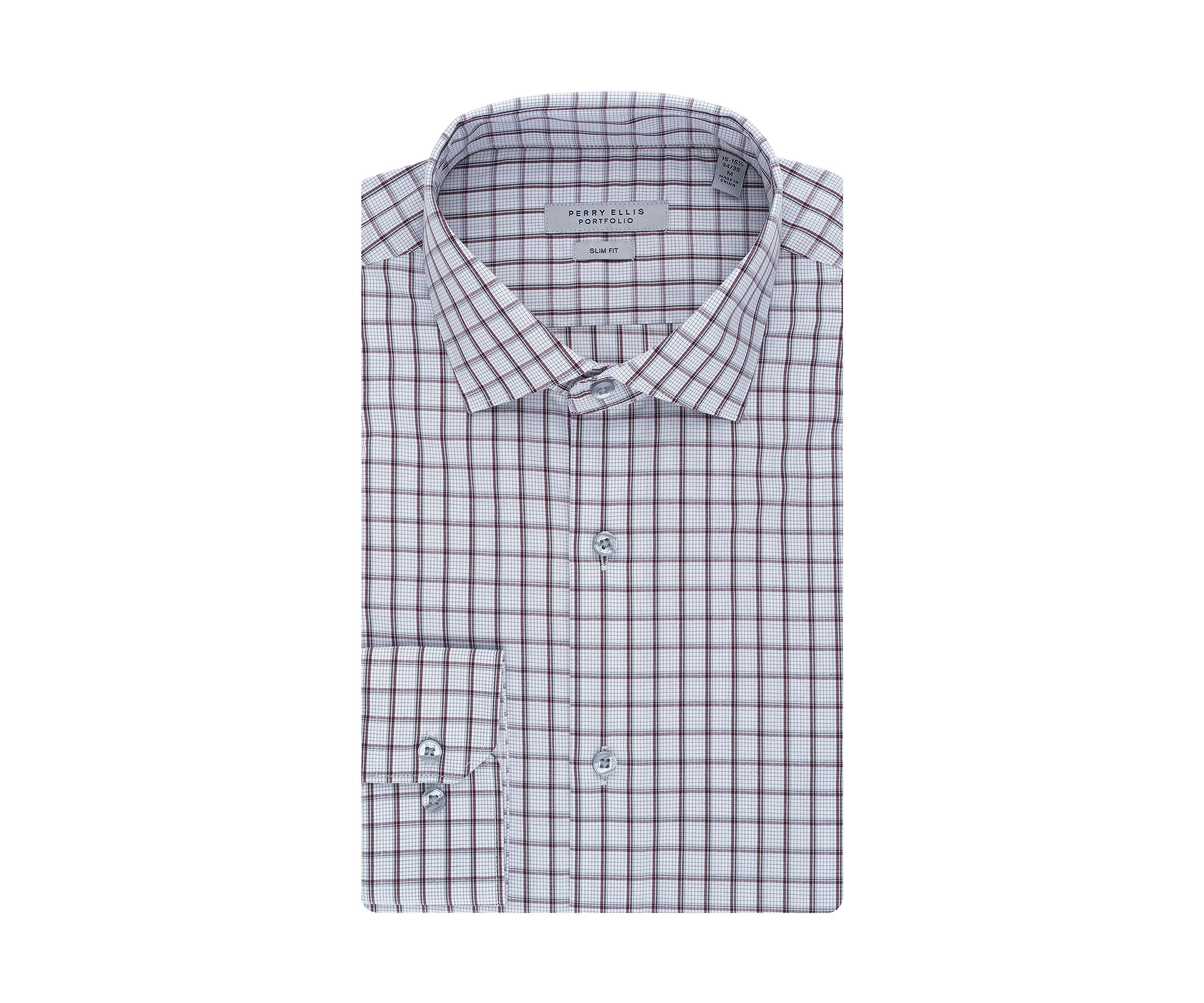 Check Pattern Button Down Shirt 