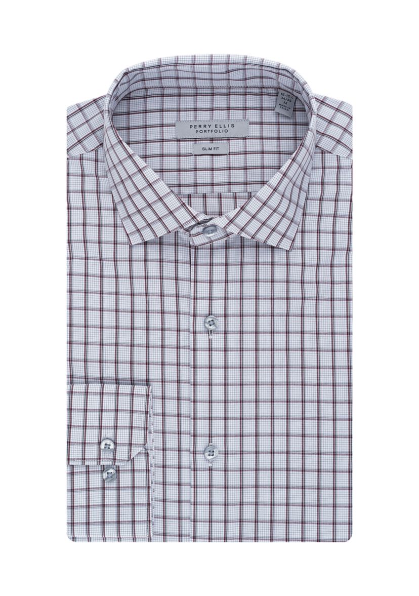 Check Pattern Button Down Shirt 