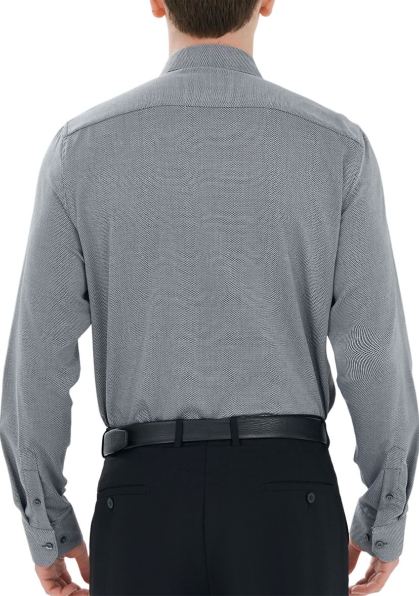 Mens Diamond Dobby Printed Shirt