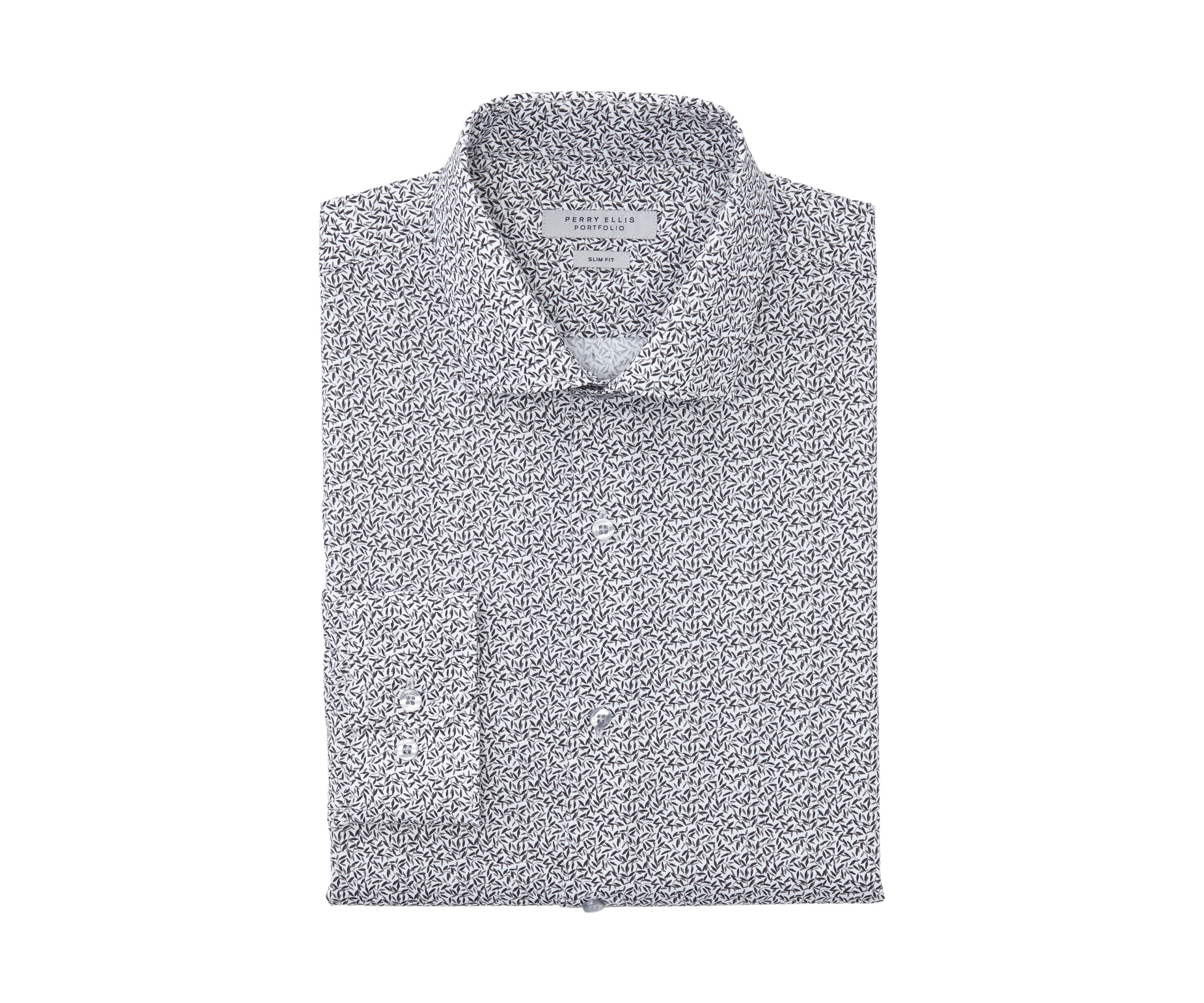 Branch Print Dress Shirt 