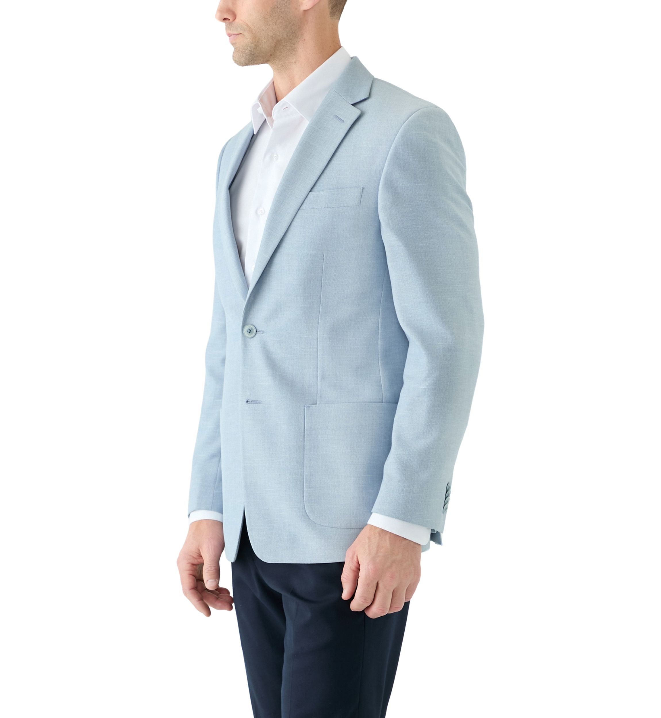 Mens Single Breasted Blazer