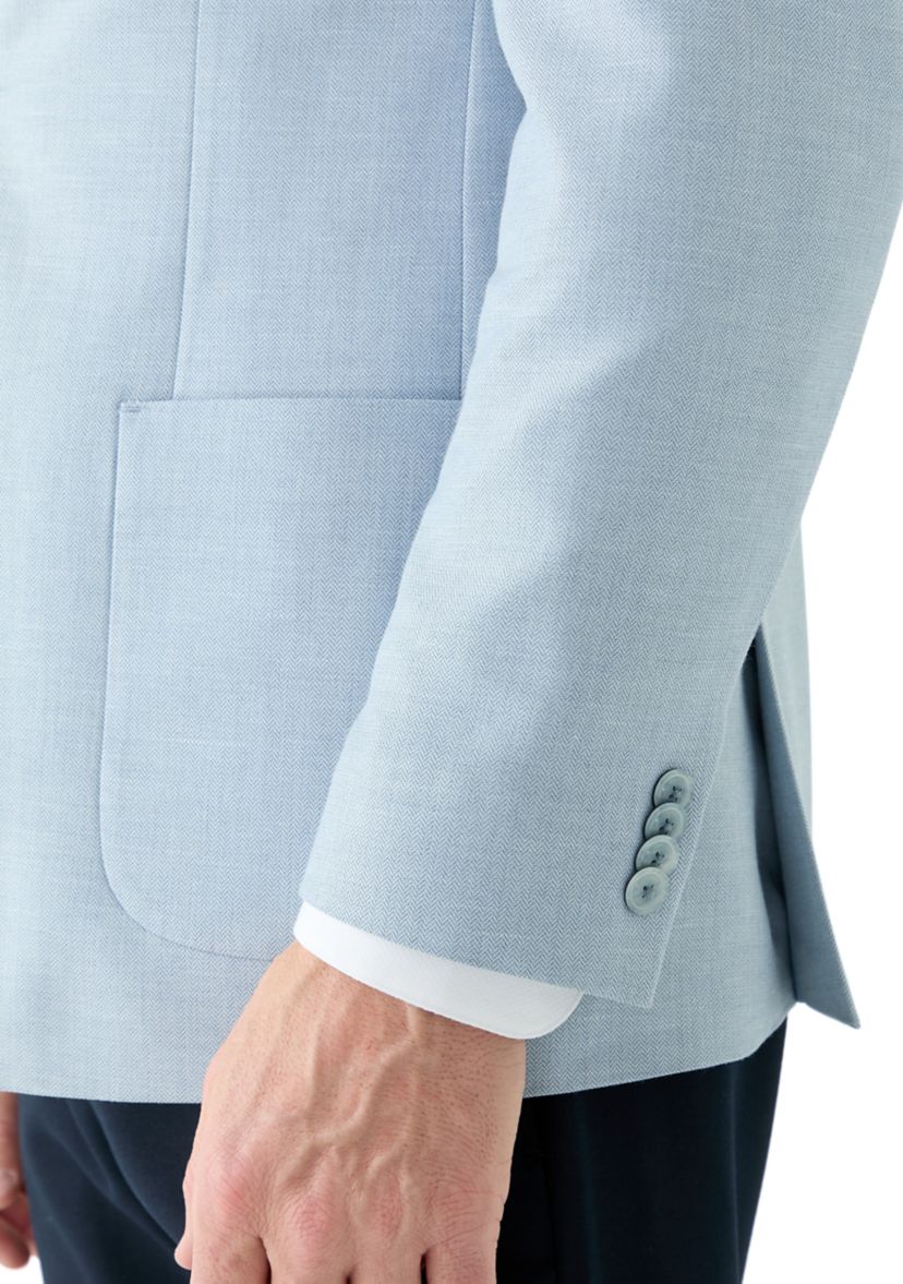 Mens Single Breasted Blazer