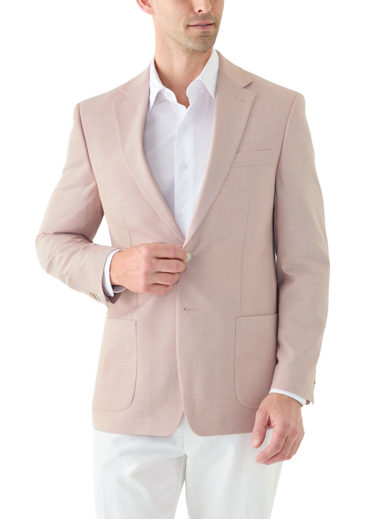 Mens Single Breasted Blazer