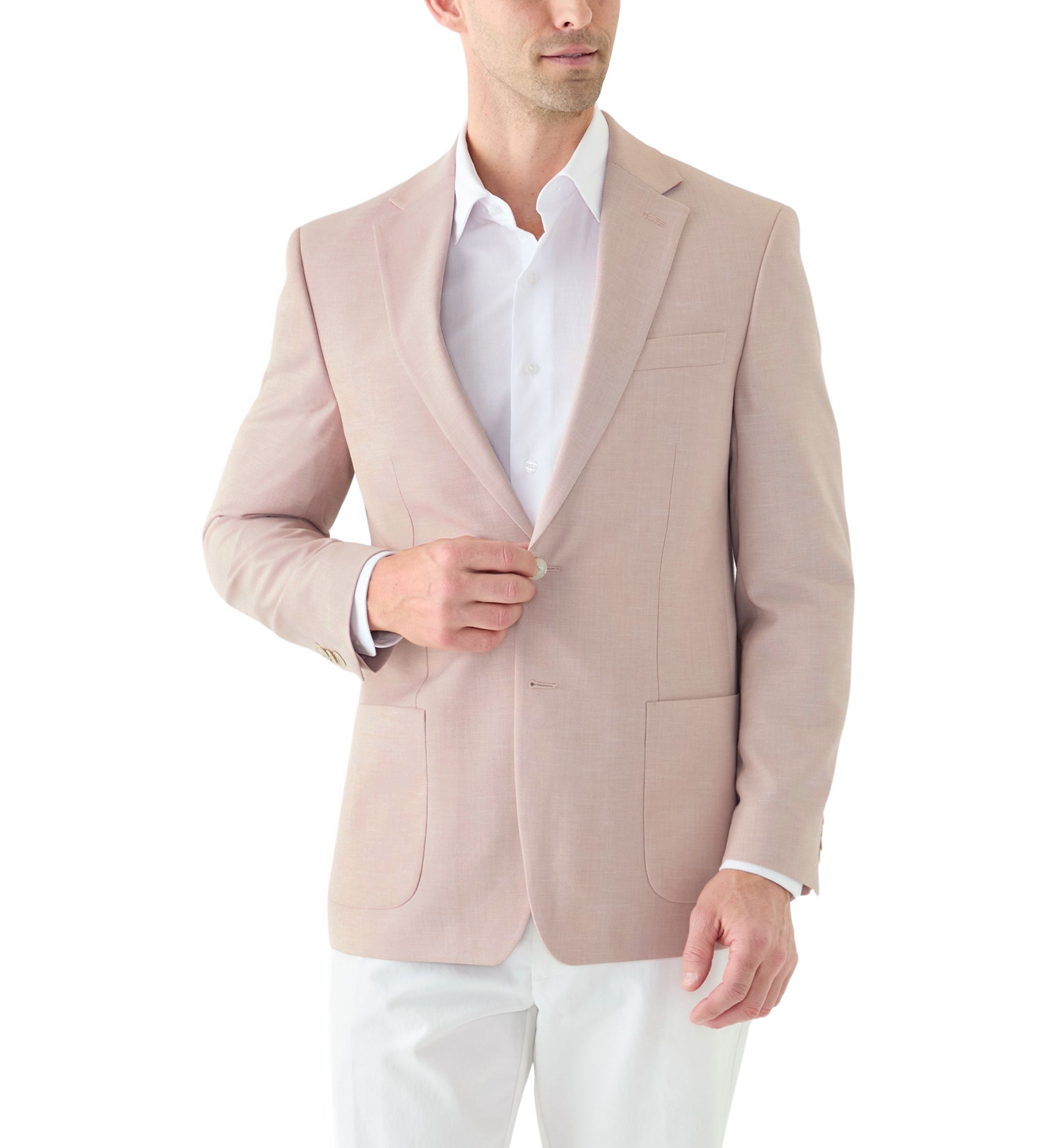Mens Single Breasted Blazer