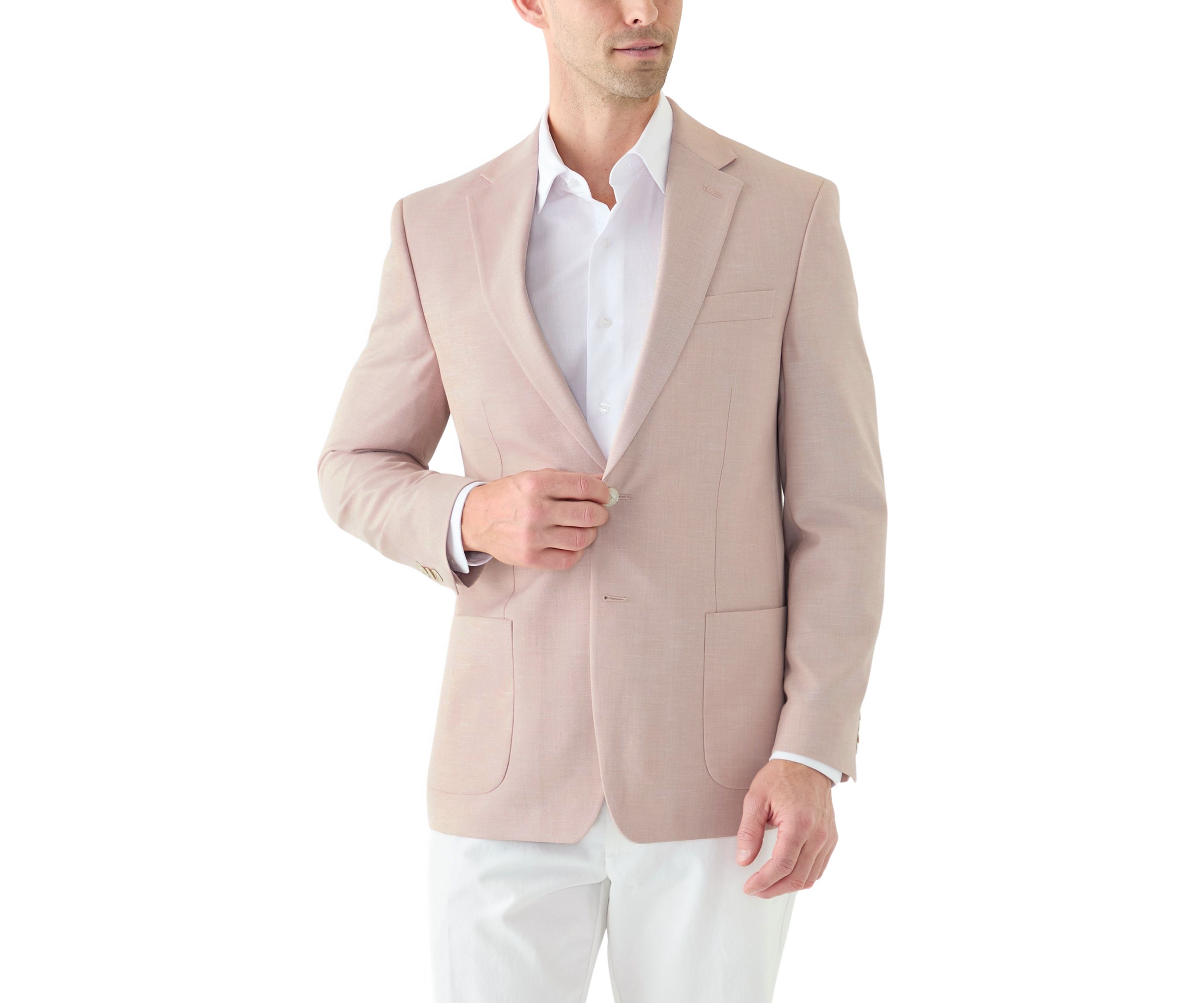 Mens Single Breasted Blazer